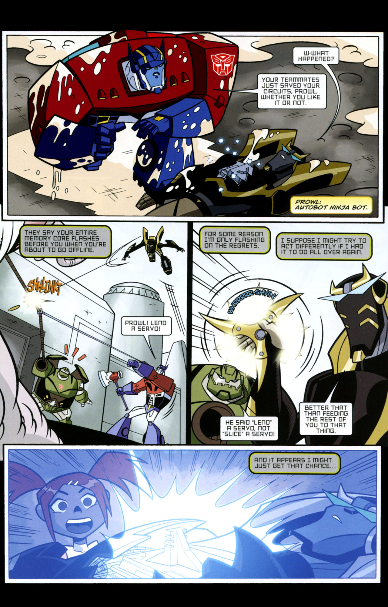 Read online Transformers Animated: The Arrival comic -  Issue #1 - 17