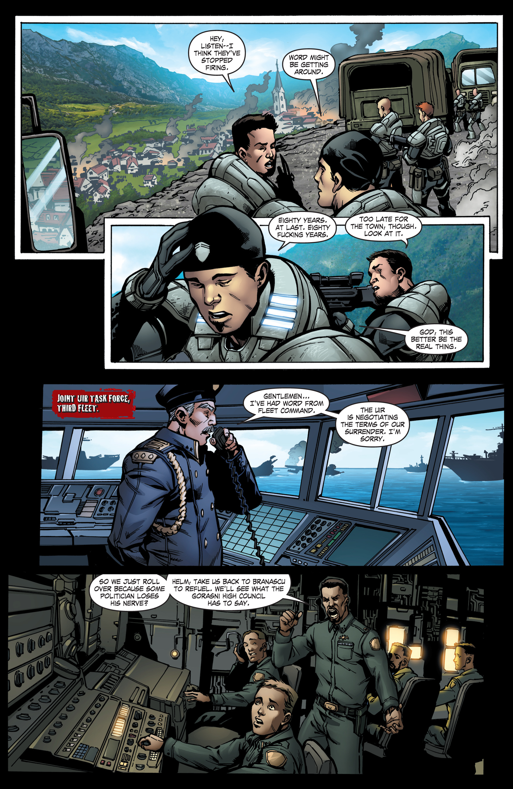 Read online Gears Of War comic -  Issue #18 - 18