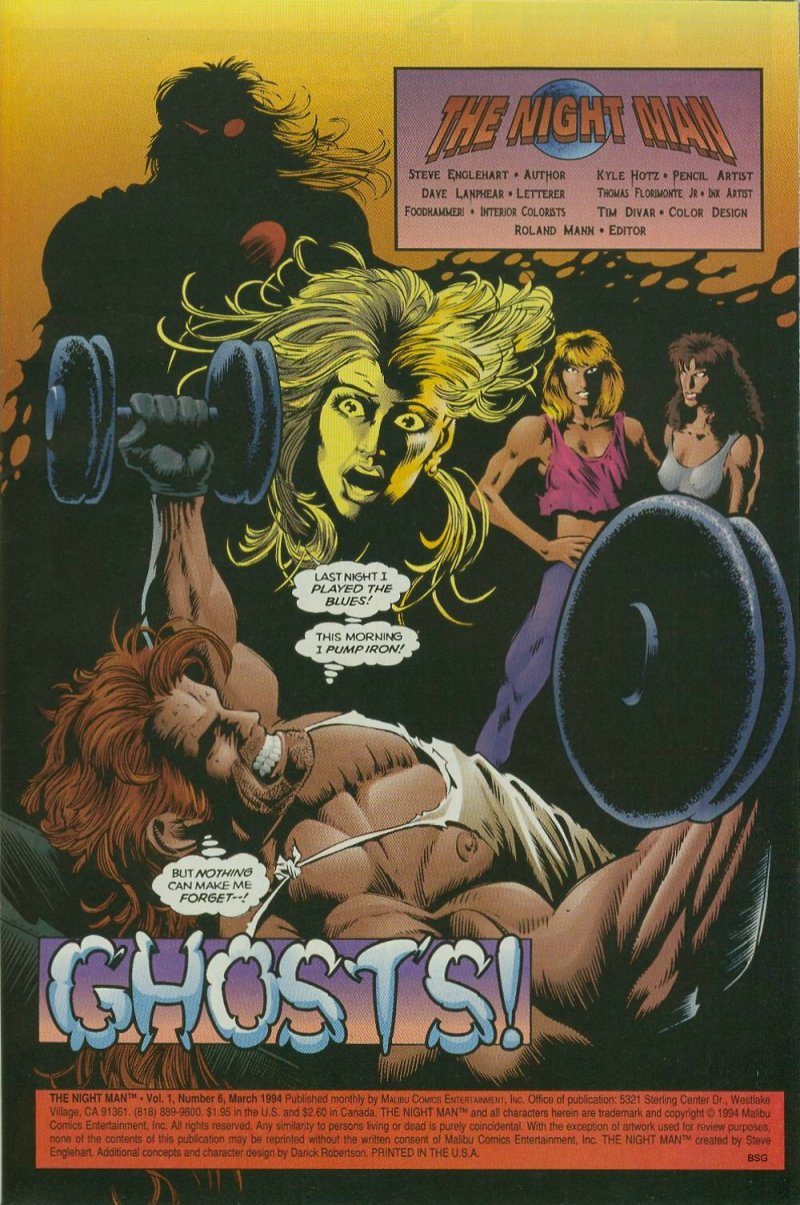 Read online The Night Man comic -  Issue #6 - 2