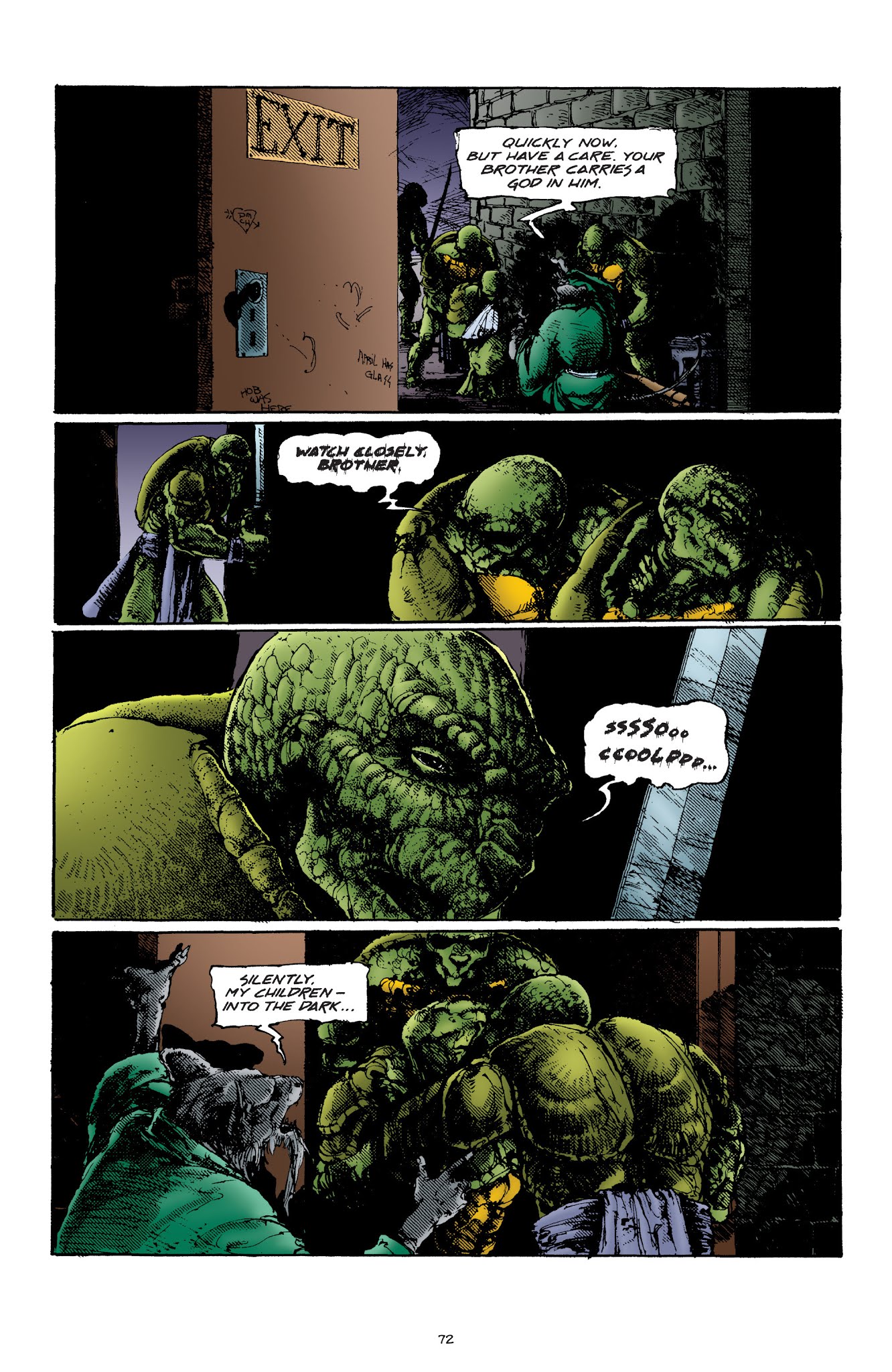 Read online Teenage Mutant Ninja Turtles Legends: Soul's Winter By Michael Zulli comic -  Issue # TPB - 65