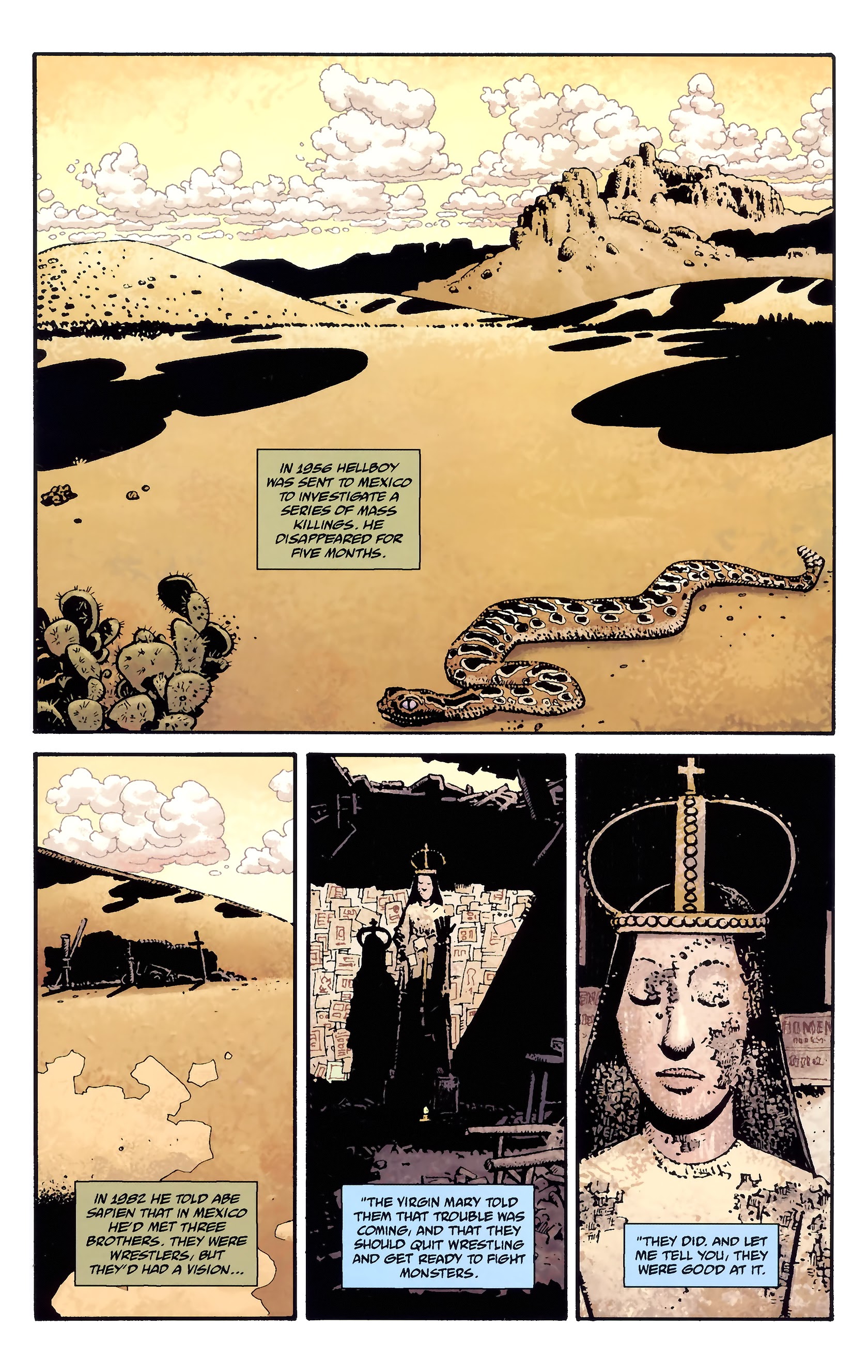 Read online Hellboy: House of the Living Dead comic -  Issue # TPB - 10