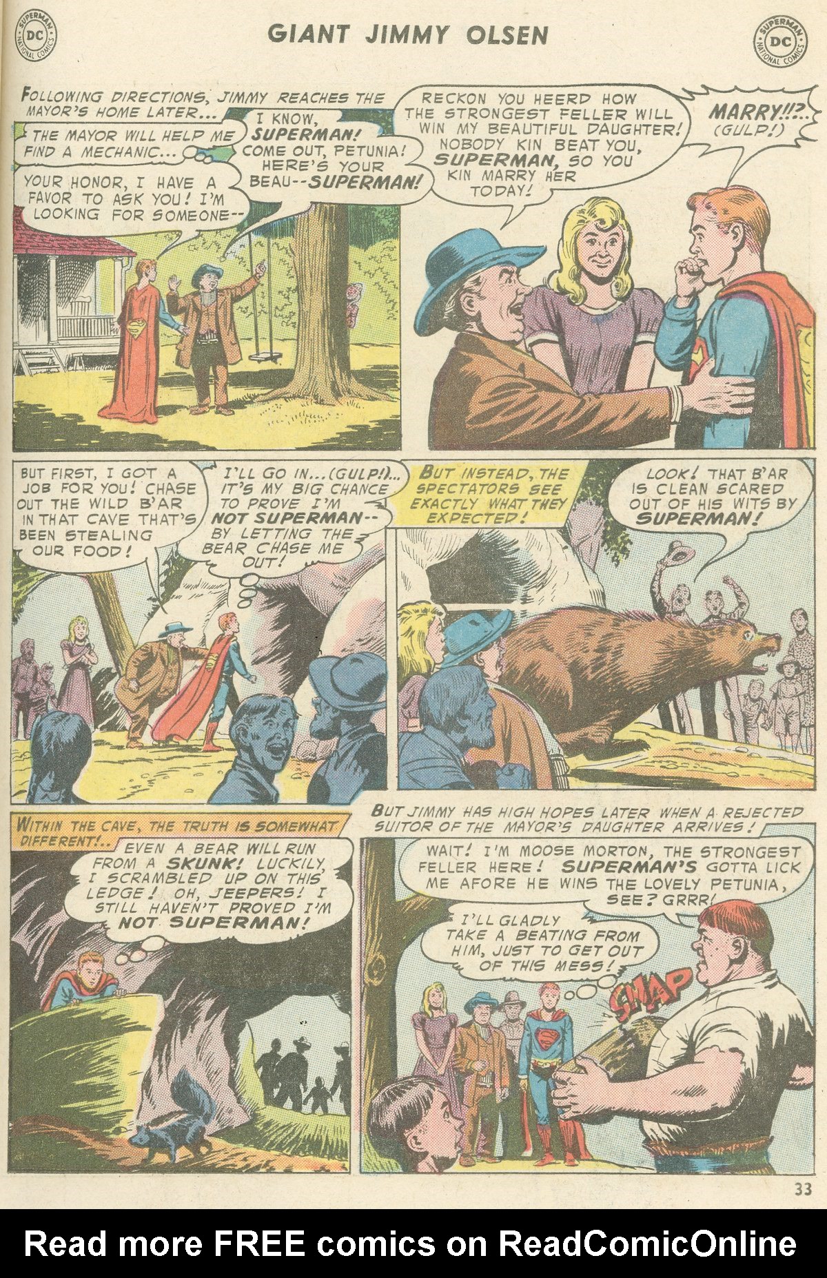 Read online Superman's Pal Jimmy Olsen comic -  Issue #95 - 35