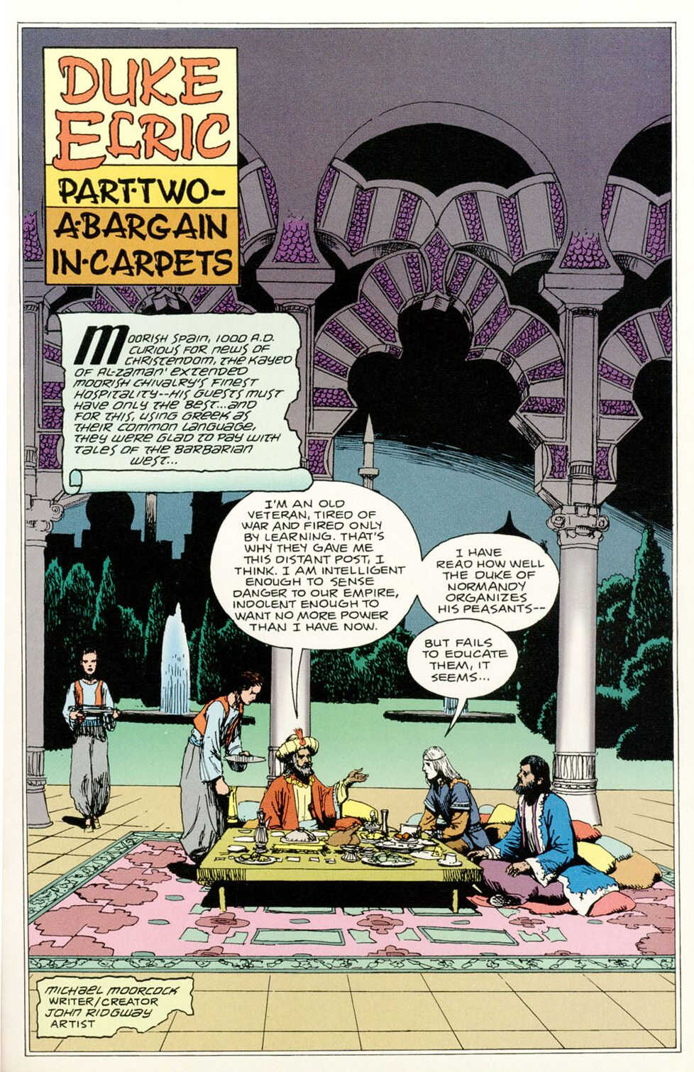 Read online Michael Moorcock's Multiverse comic -  Issue #2 - 20