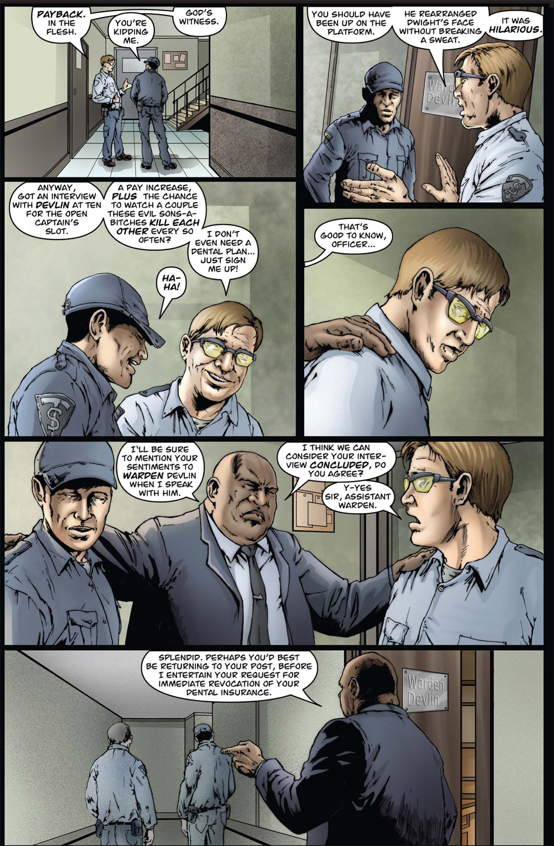 Read online Corrective Measures comic -  Issue # TPB 1 - 9