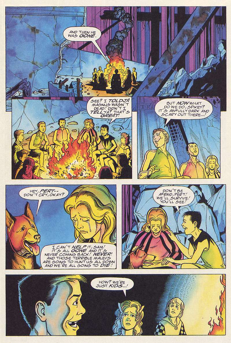 Read online Magnus Robot Fighter (1991) comic -  Issue #26 - 21