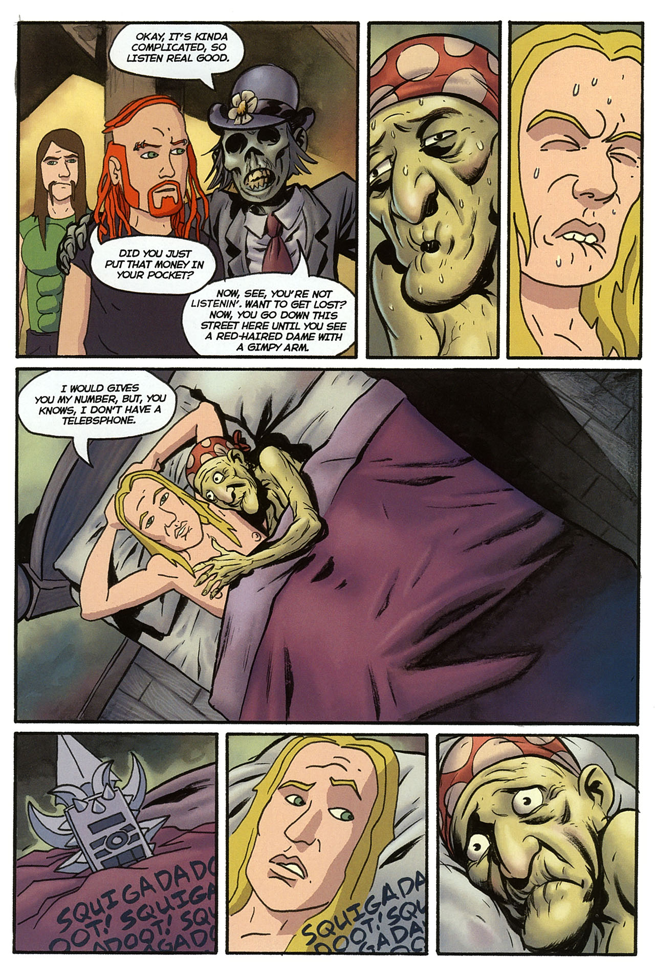Read online Dethklok versus The Goon comic -  Issue # Full - 21
