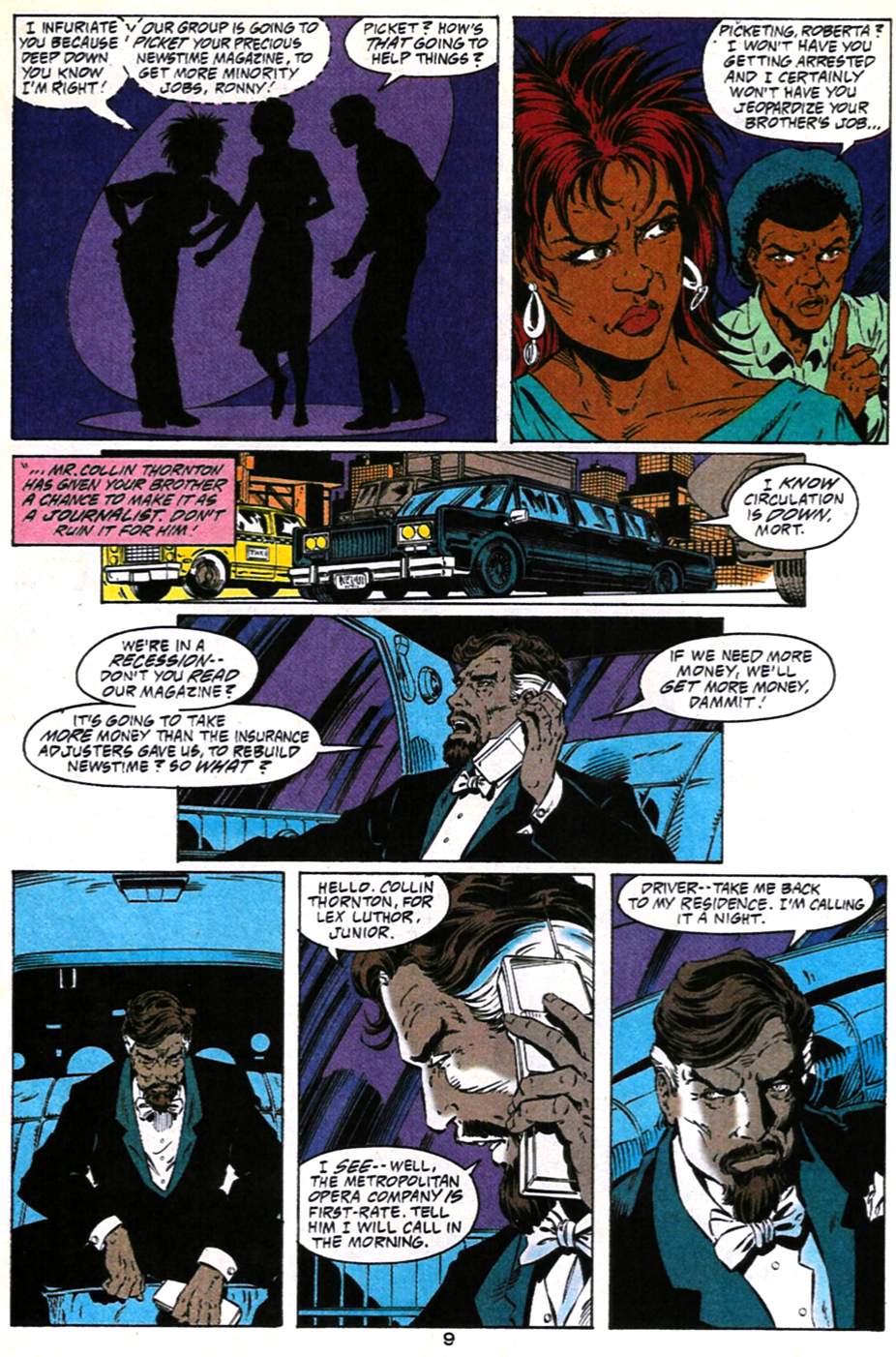 Read online Adventures of Superman (1987) comic -  Issue #490 - 10