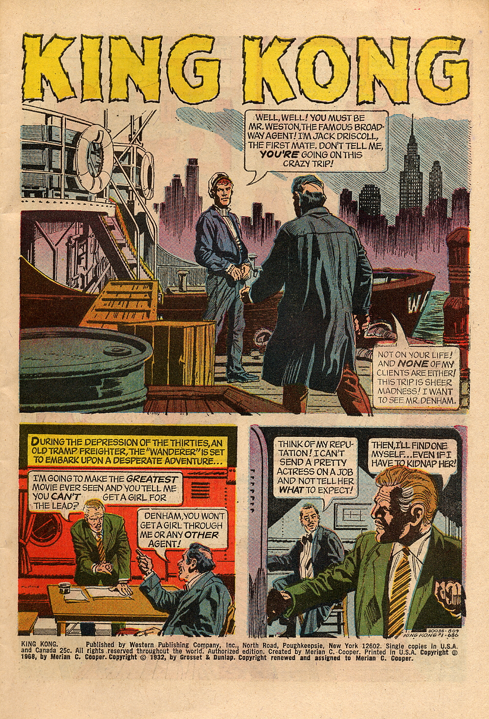 Read online King Kong (1968) comic -  Issue # Full - 3