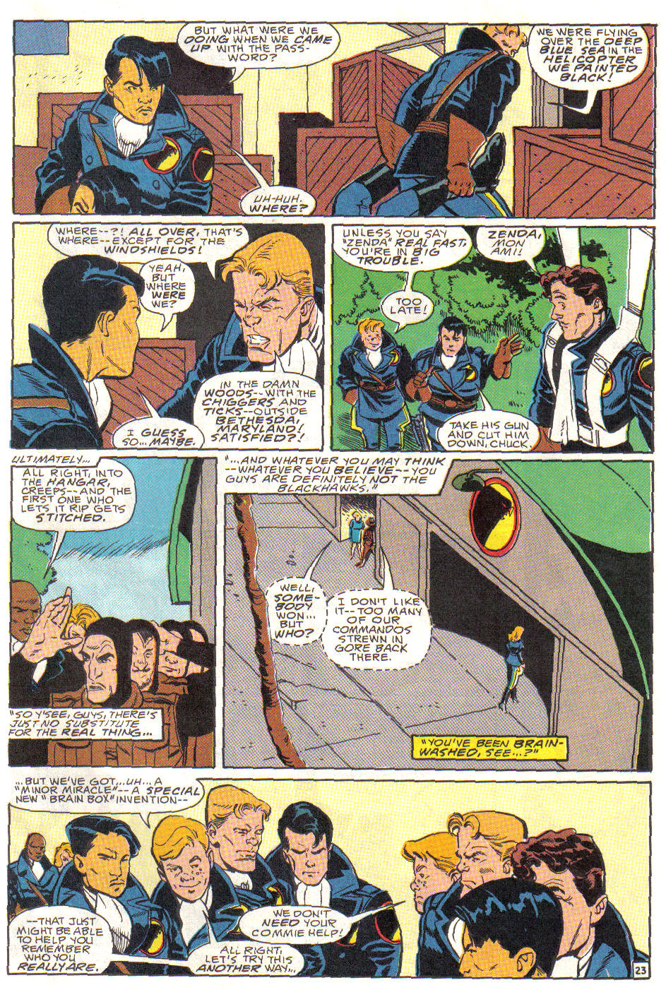 Blackhawk (1989) Issue #12 #13 - English 24