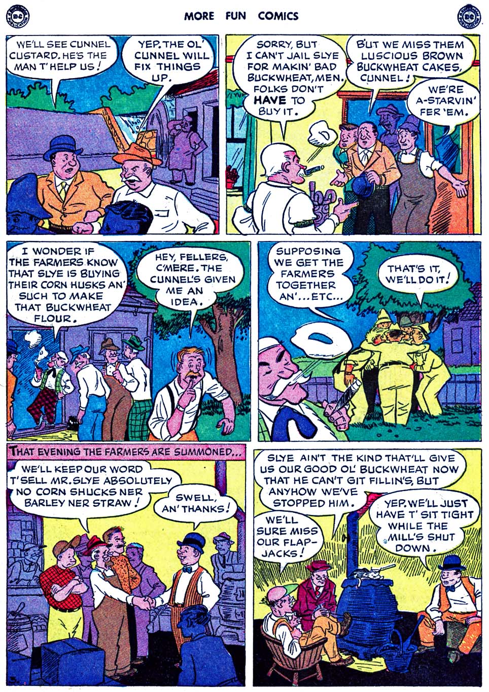 Read online More Fun Comics comic -  Issue #112 - 100