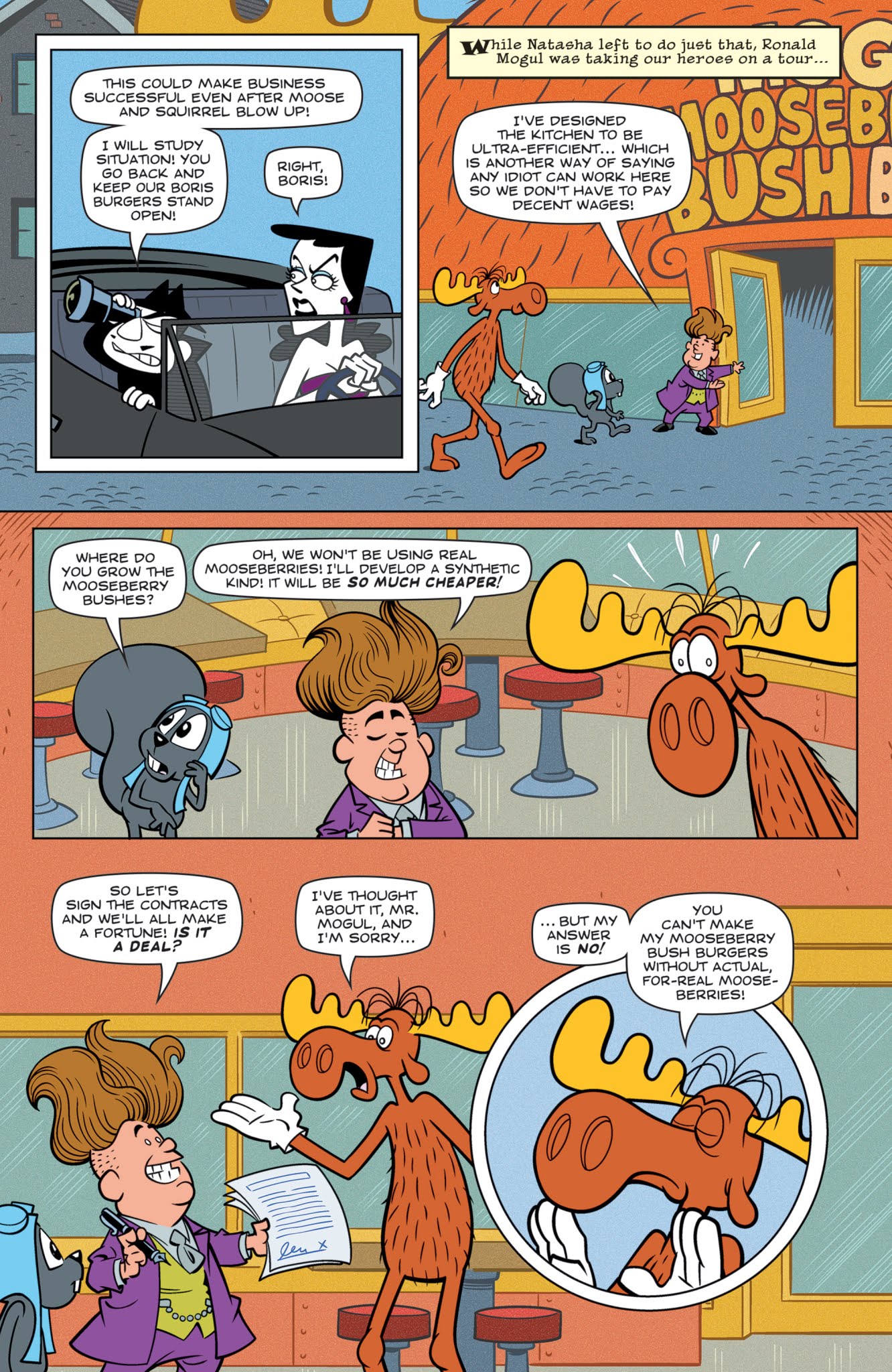 Read online Rocky and Bullwinkle comic -  Issue #4 - 19