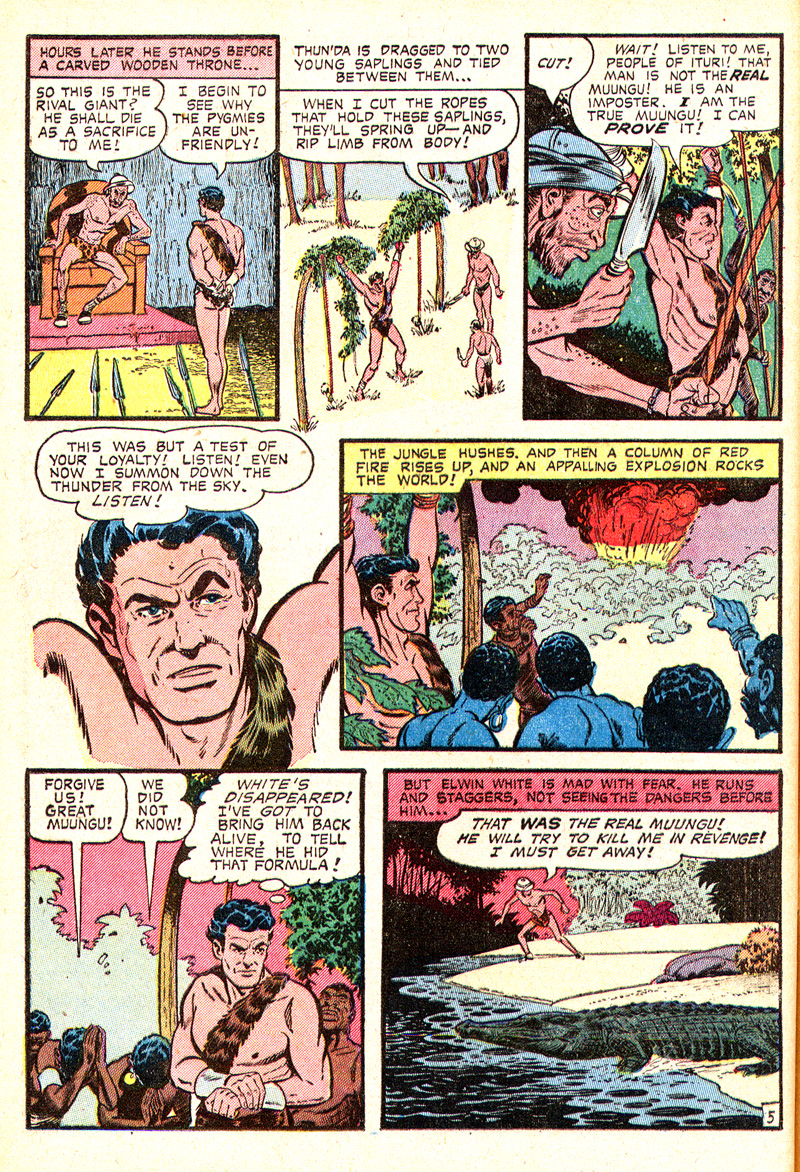 Read online Thun'da: King of the Congo comic -  Issue #5 - 15