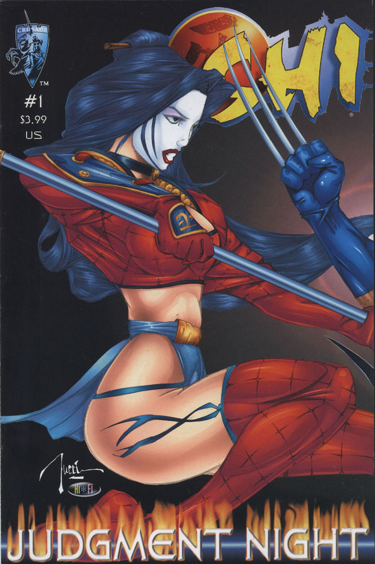 Read online Shi/Wolverine: Judgment Night comic -  Issue # Full - 1