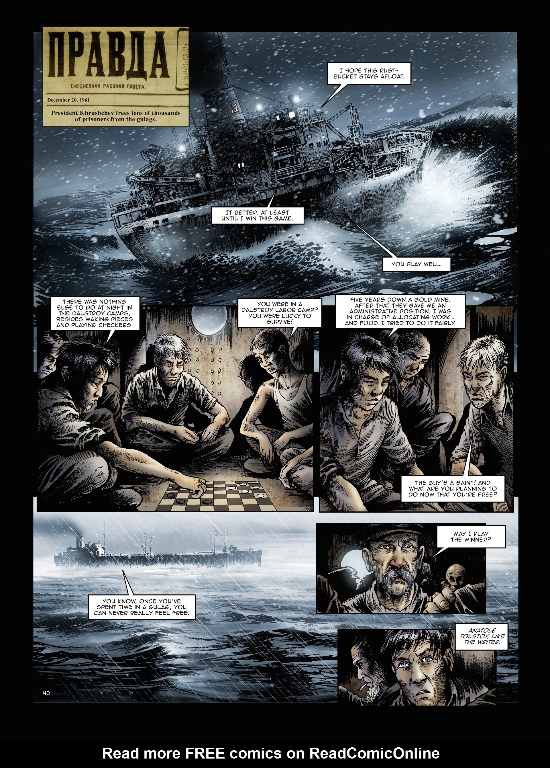 Read online The Lions of Leningrad comic -  Issue #2 - 44