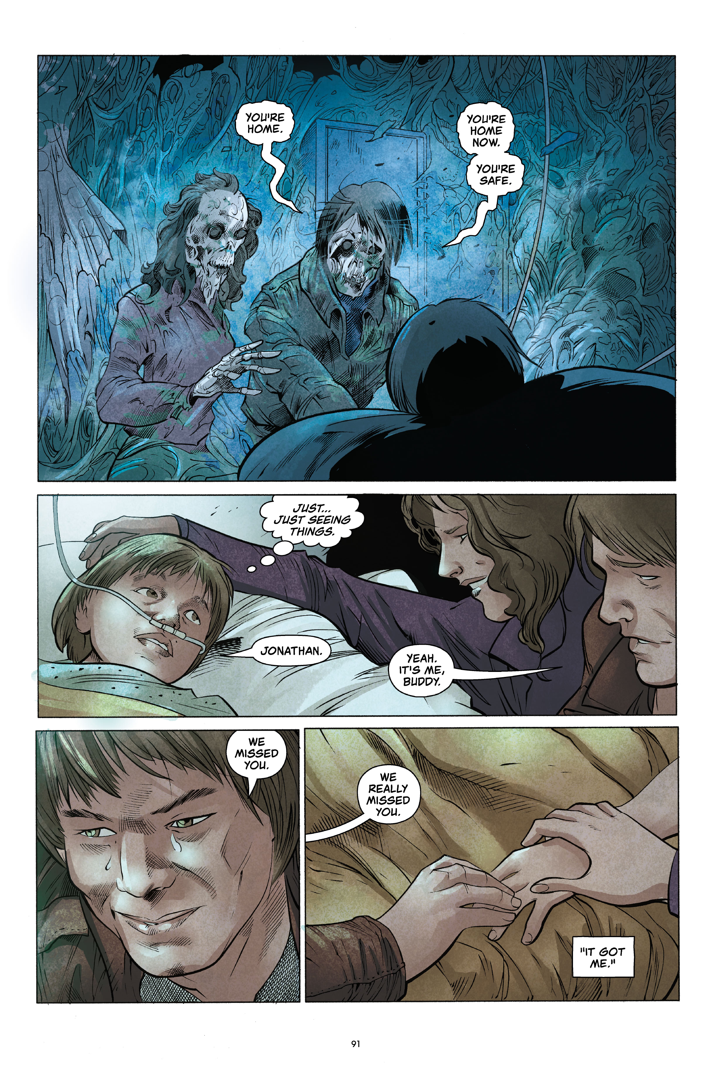 Read online Stranger Things Library Edition comic -  Issue # TPB 1 (Part 1) - 91