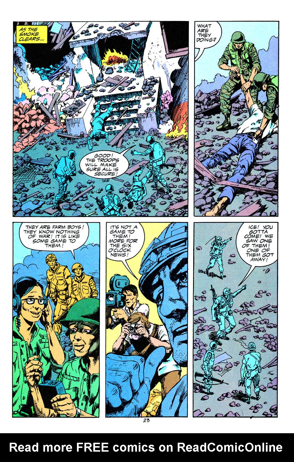 Read online The 'Nam comic -  Issue #24 - 23