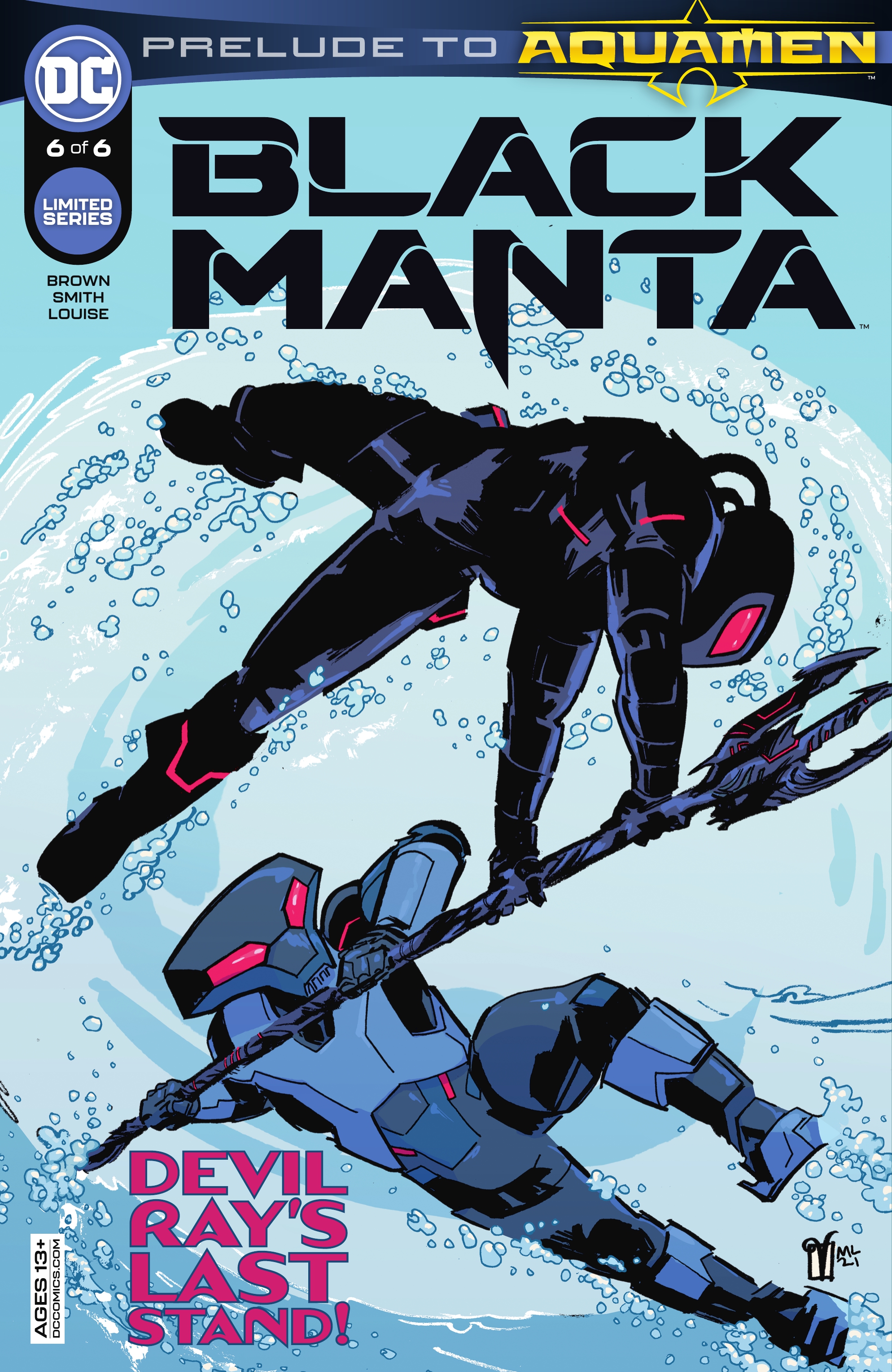 Read online Black Manta comic -  Issue #6 - 1