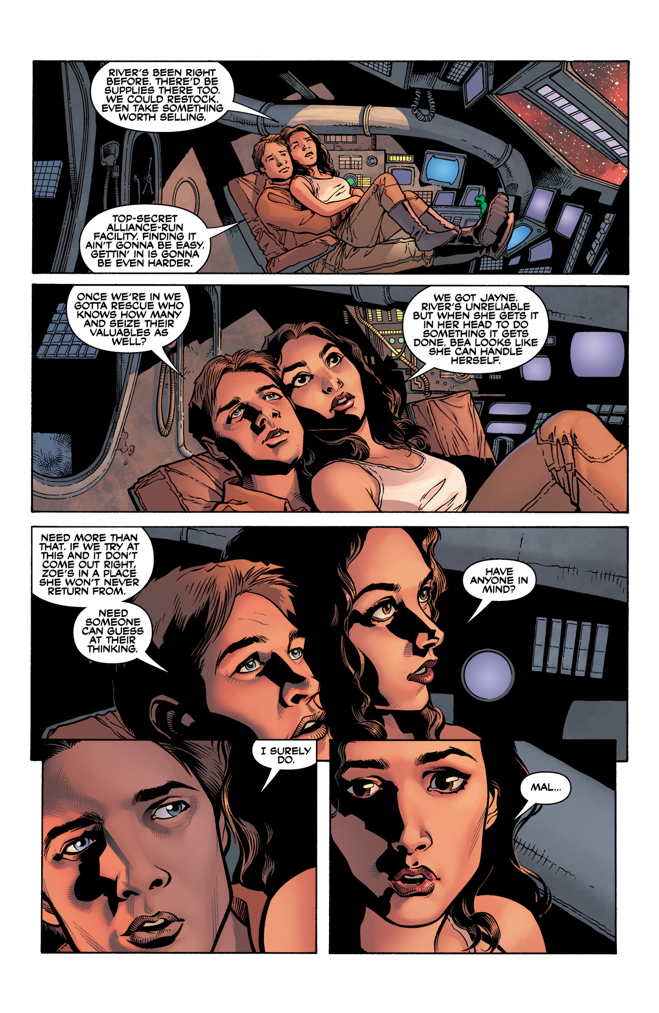 Read online Serenity: Firefly Class 03-K64  Leaves on the Wind comic -  Issue #3 - 20