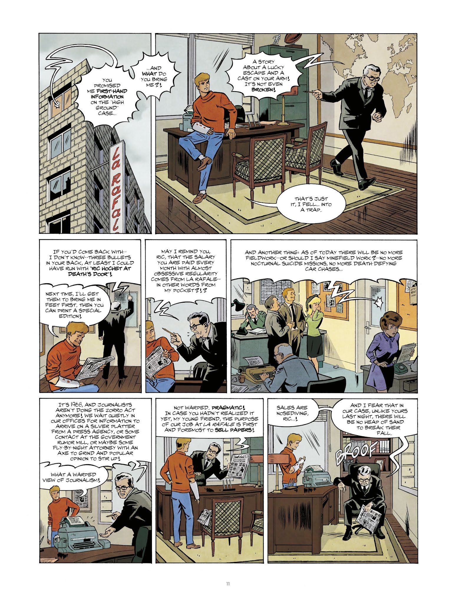 Read online The Mighty Return of Ric Hochet comic -  Issue #2 - 11