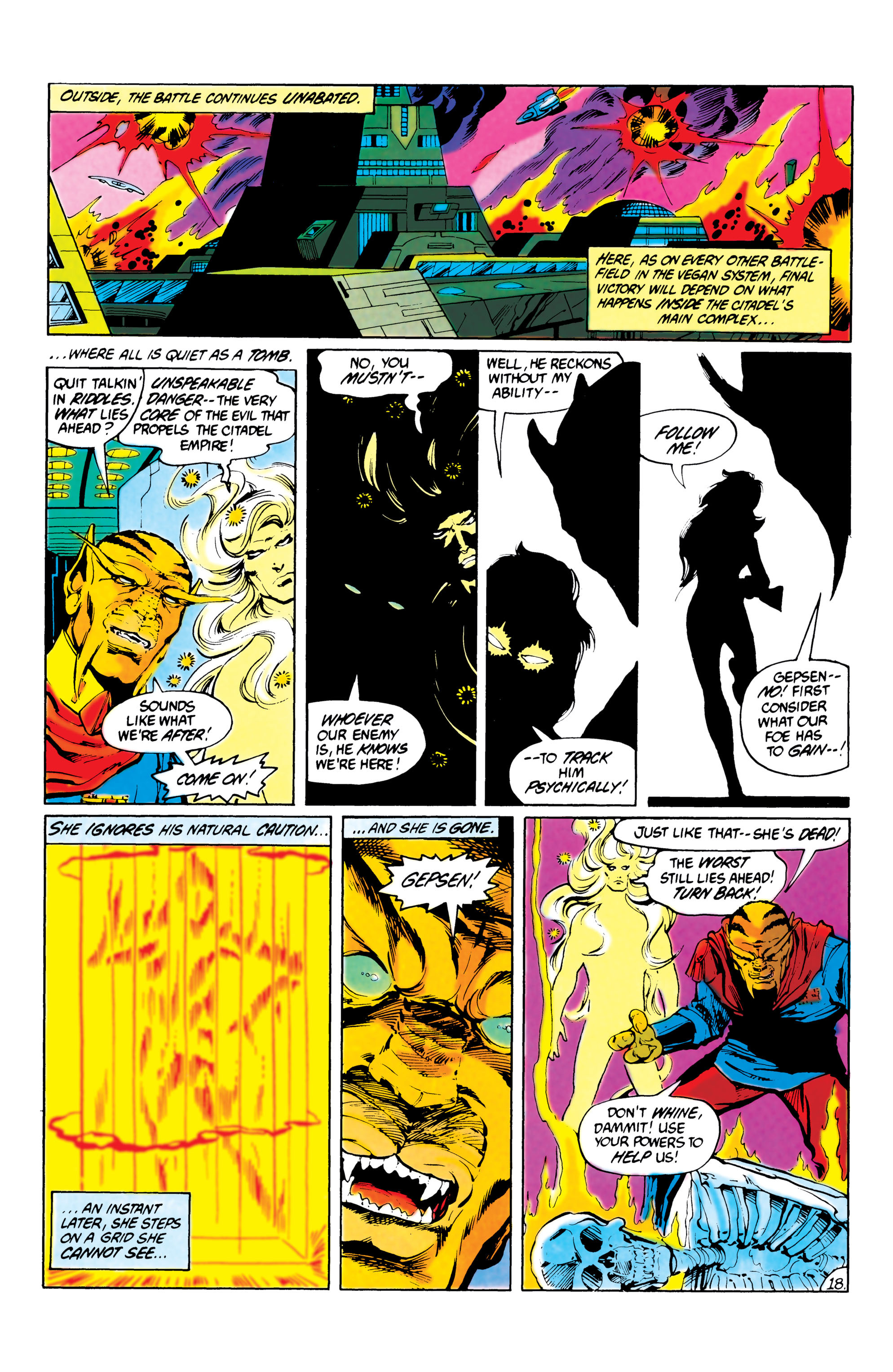 Read online The Omega Men (1983) comic -  Issue #6 - 19