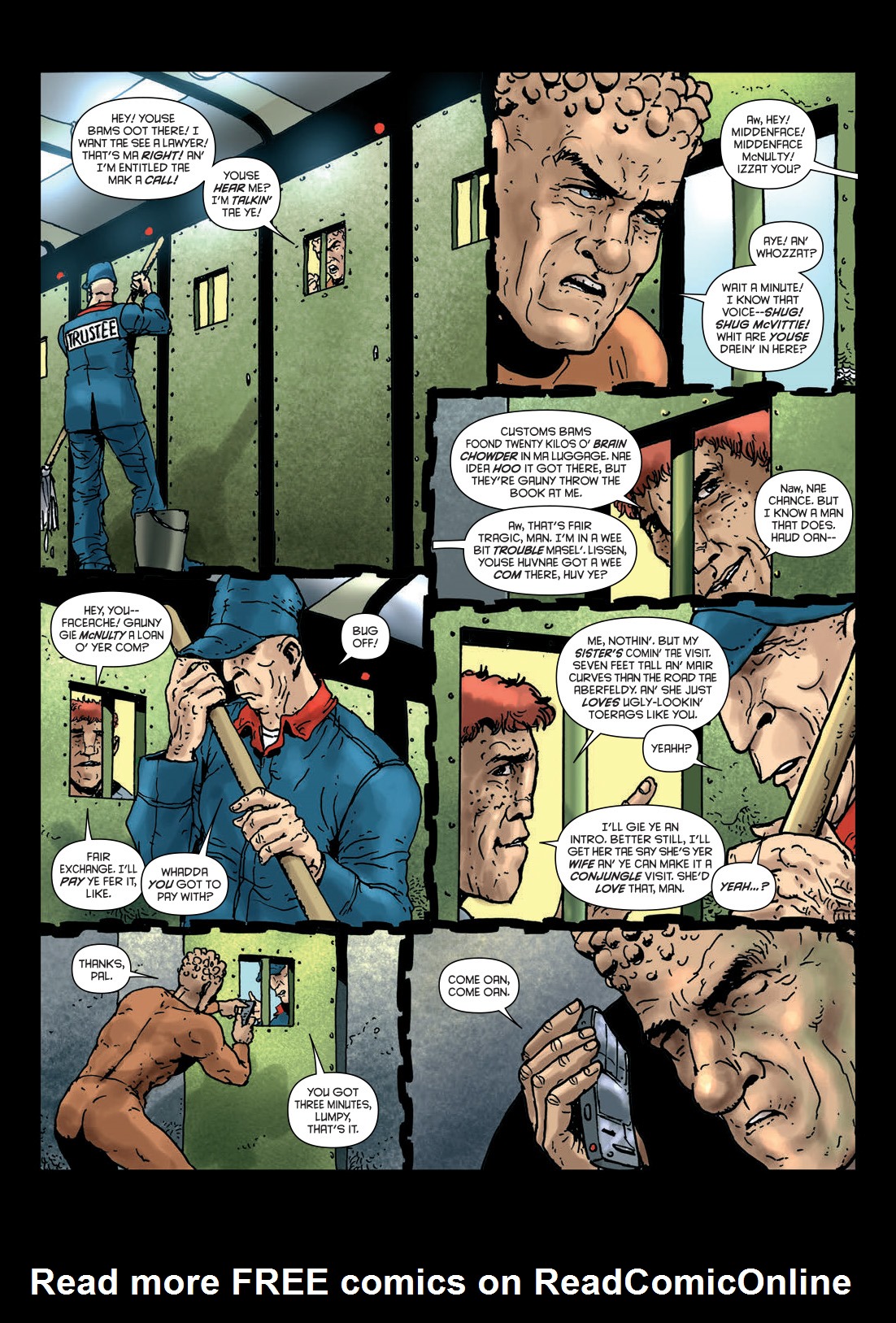 Read online Strontium Dog: The Life and Death of Johnny Alpha: Dogs of War comic -  Issue # TPB - 32