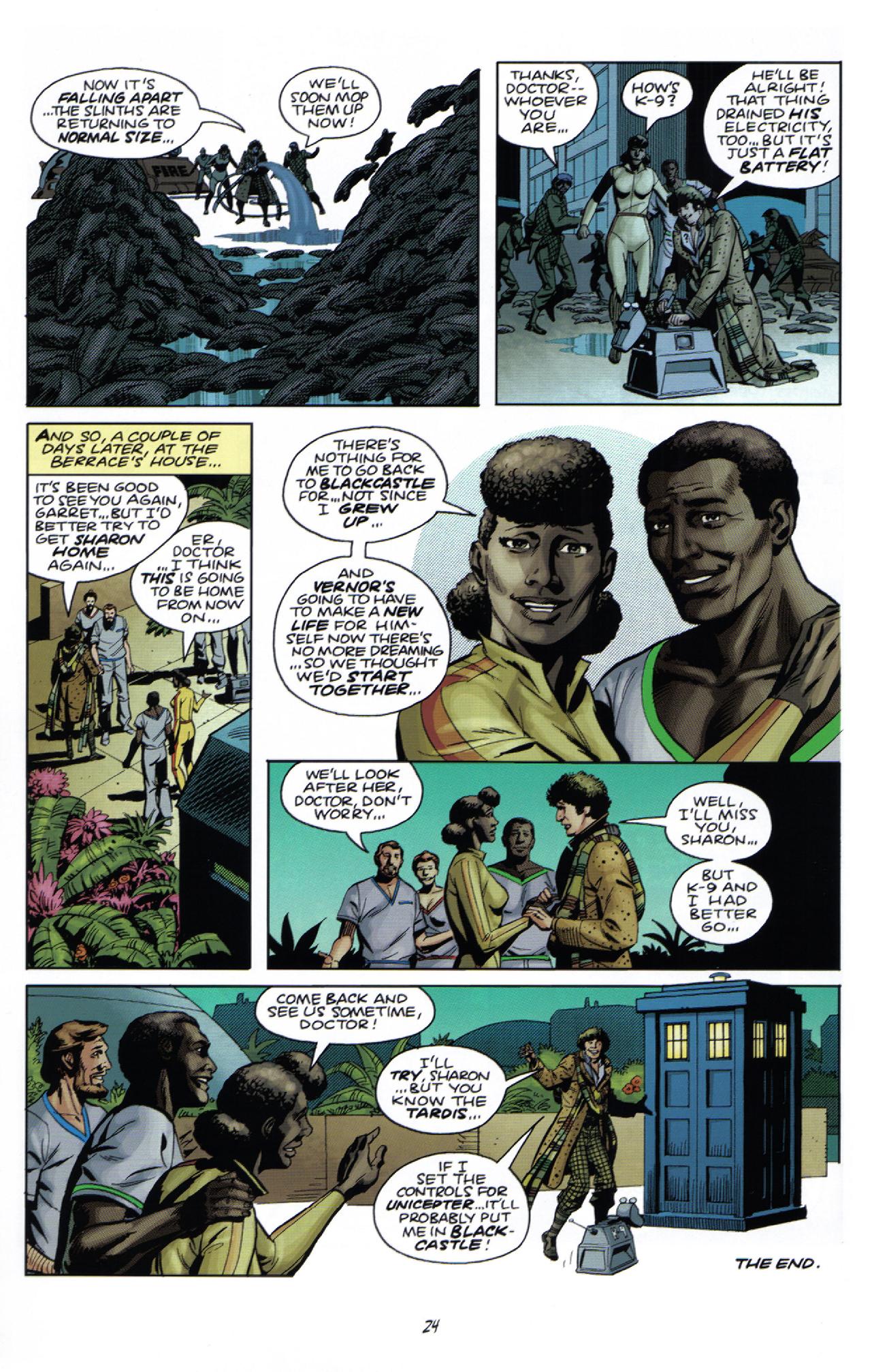 Read online Doctor Who Classics comic -  Issue #10 - 26