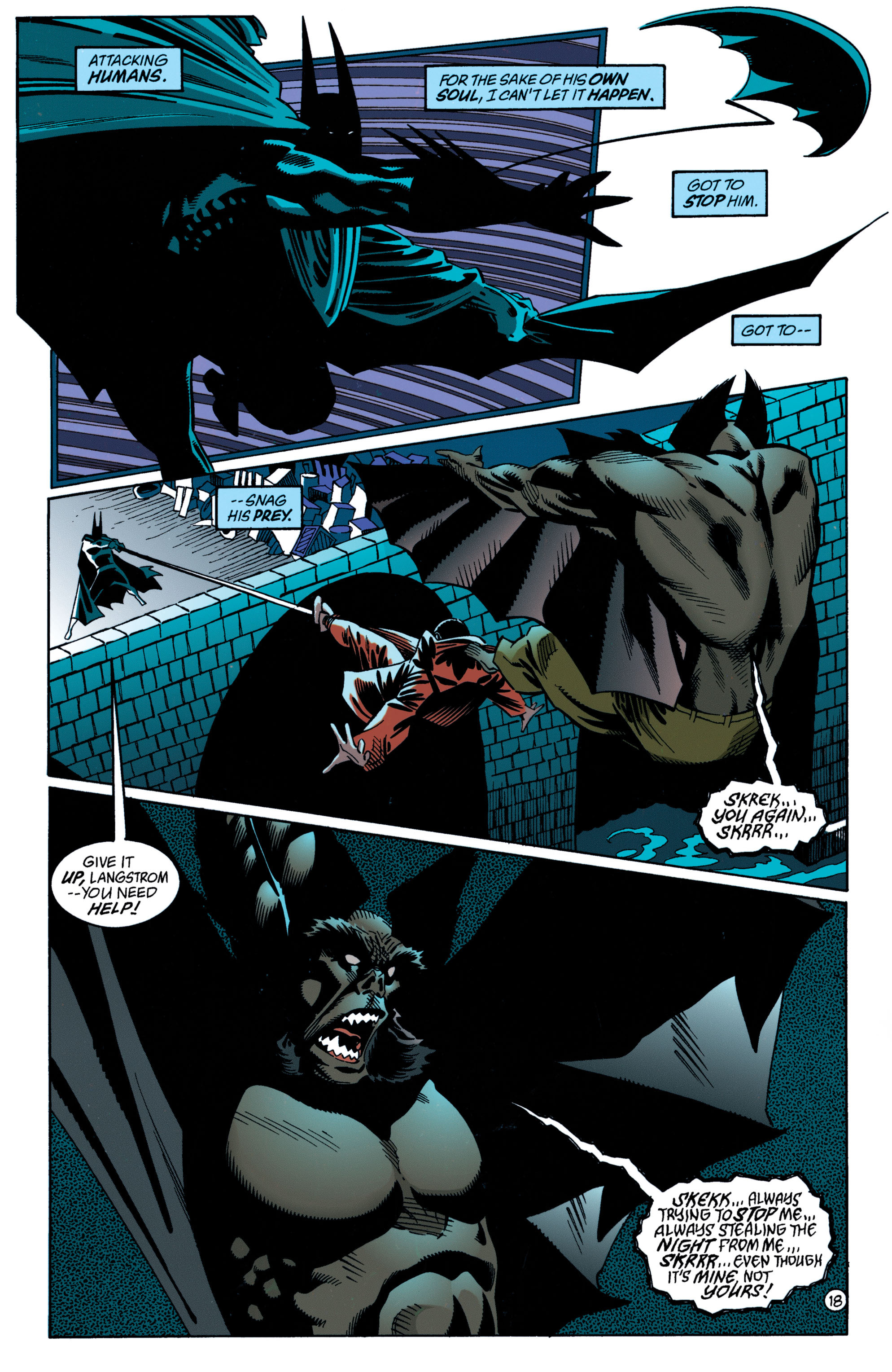 Read online Batman (1940) comic -  Issue #536 - 18