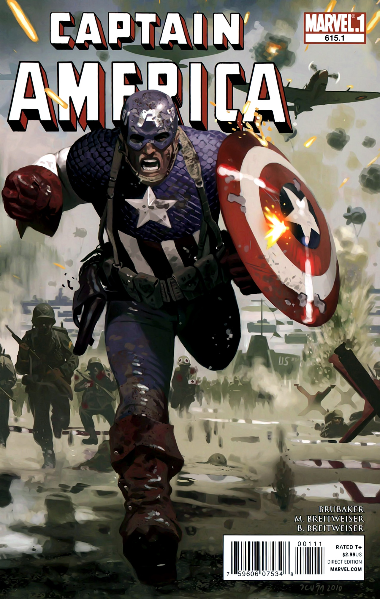 Read online Captain America (1968) comic -  Issue #615.1 - 1