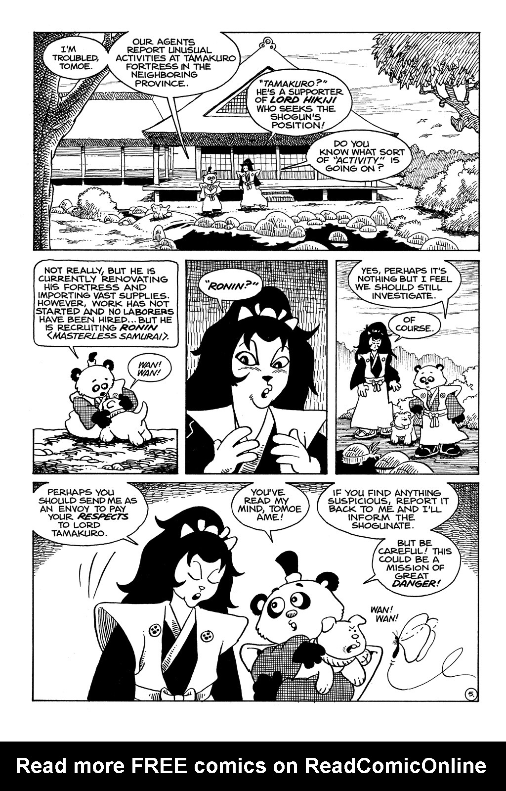Read online Usagi Yojimbo (1987) comic -  Issue #13 - 6