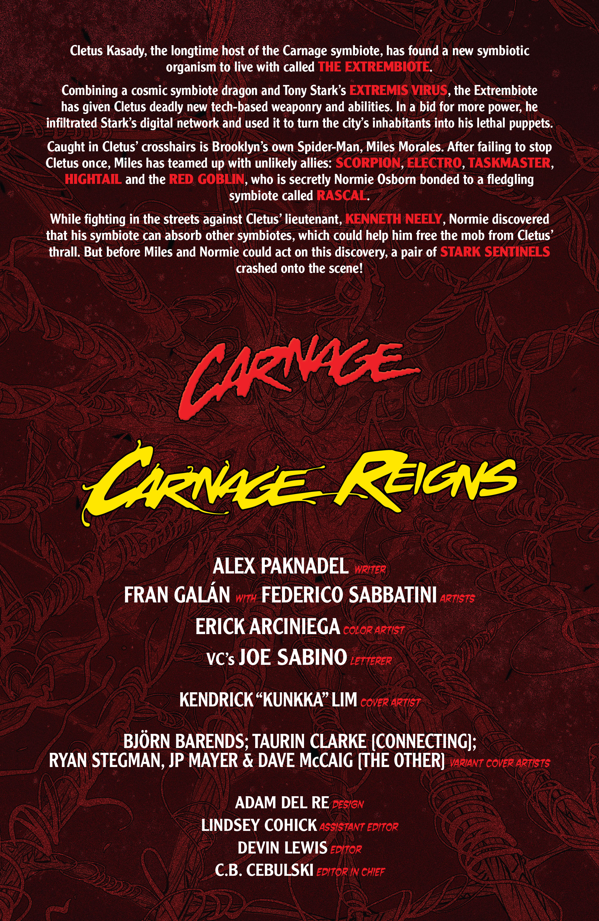 Read online Carnage (2022) comic -  Issue #14 - 2