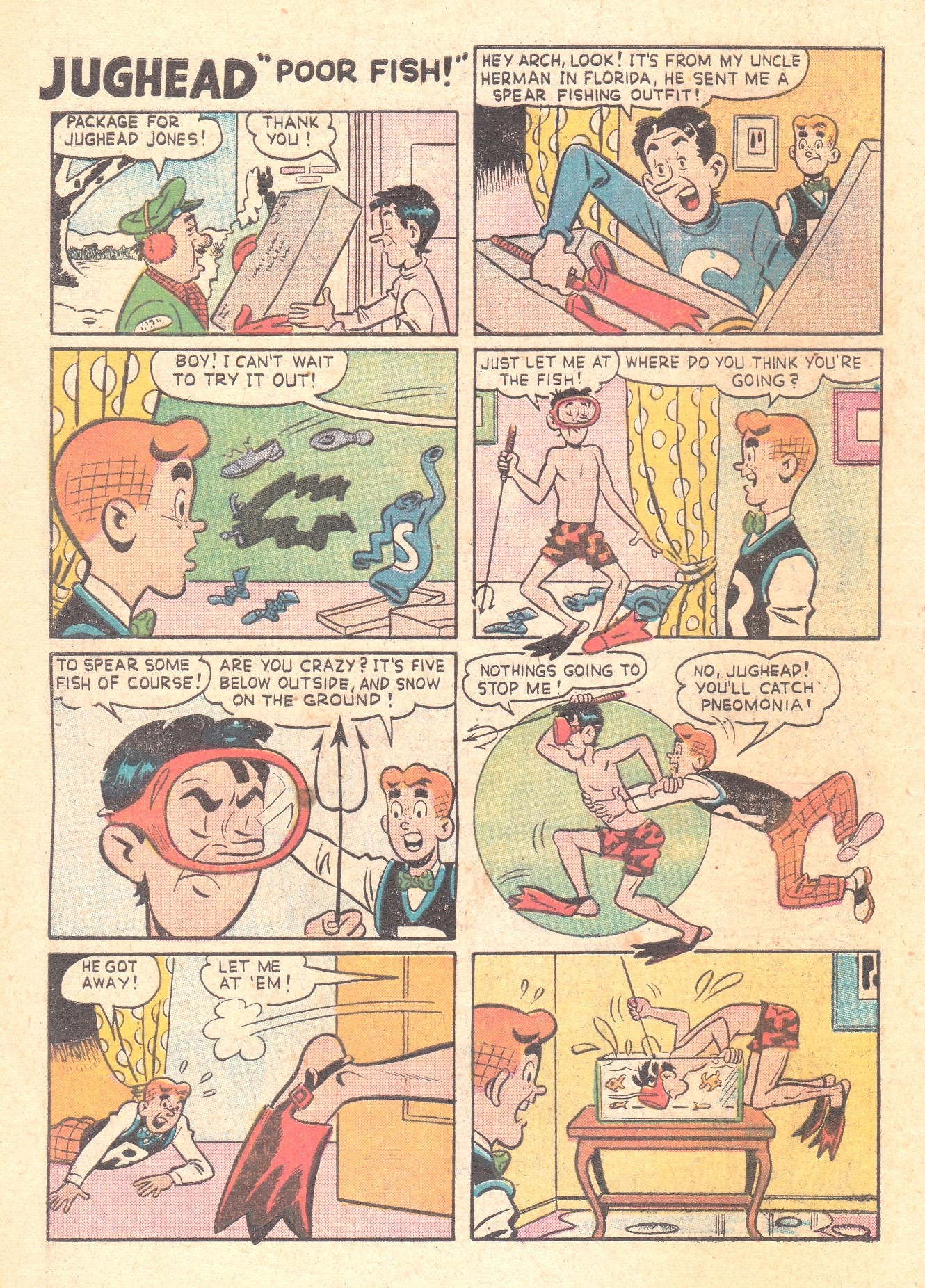 Read online Archie's Pal Jughead comic -  Issue #35 - 8