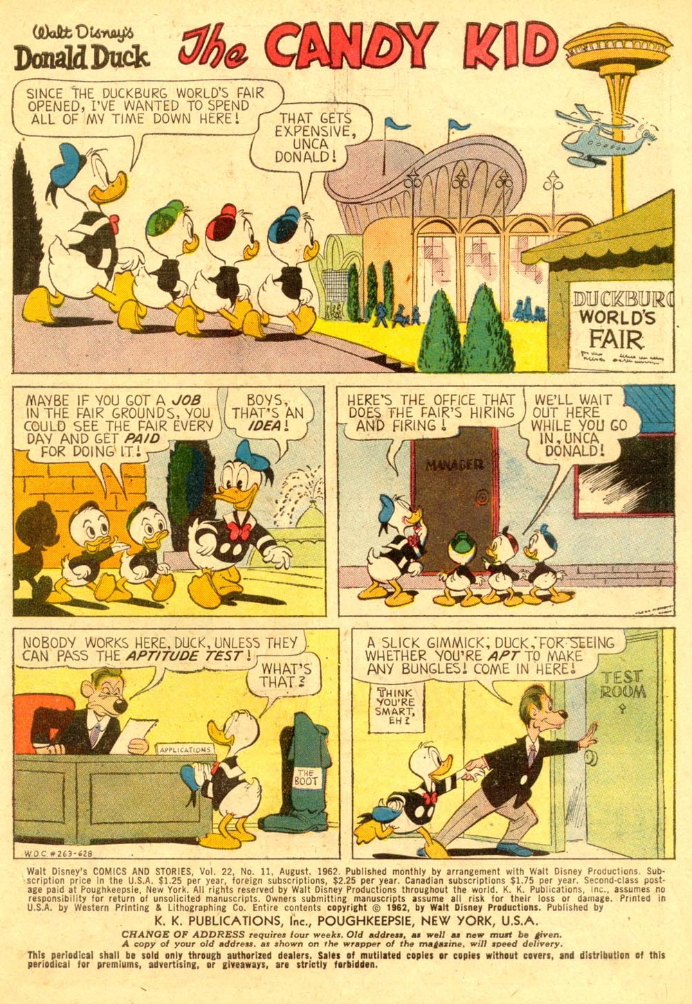 Read online Walt Disney's Comics and Stories comic -  Issue #263 - 3