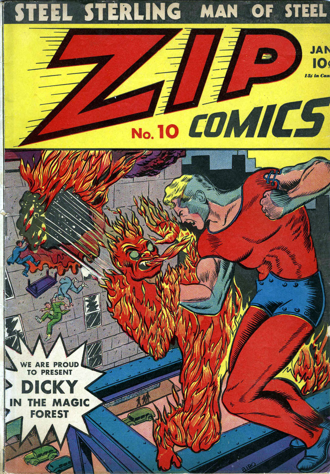 Read online Zip Comics comic -  Issue #10 - 1
