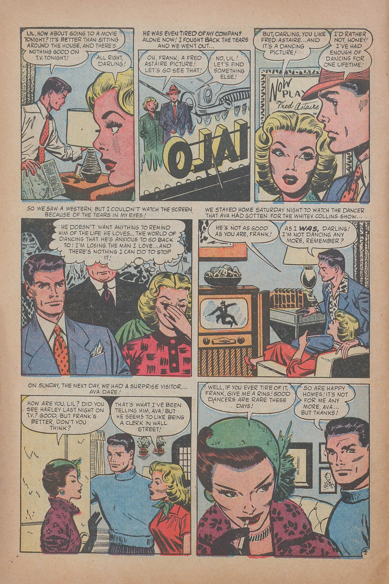 Read online Love Romances comic -  Issue #42 - 6