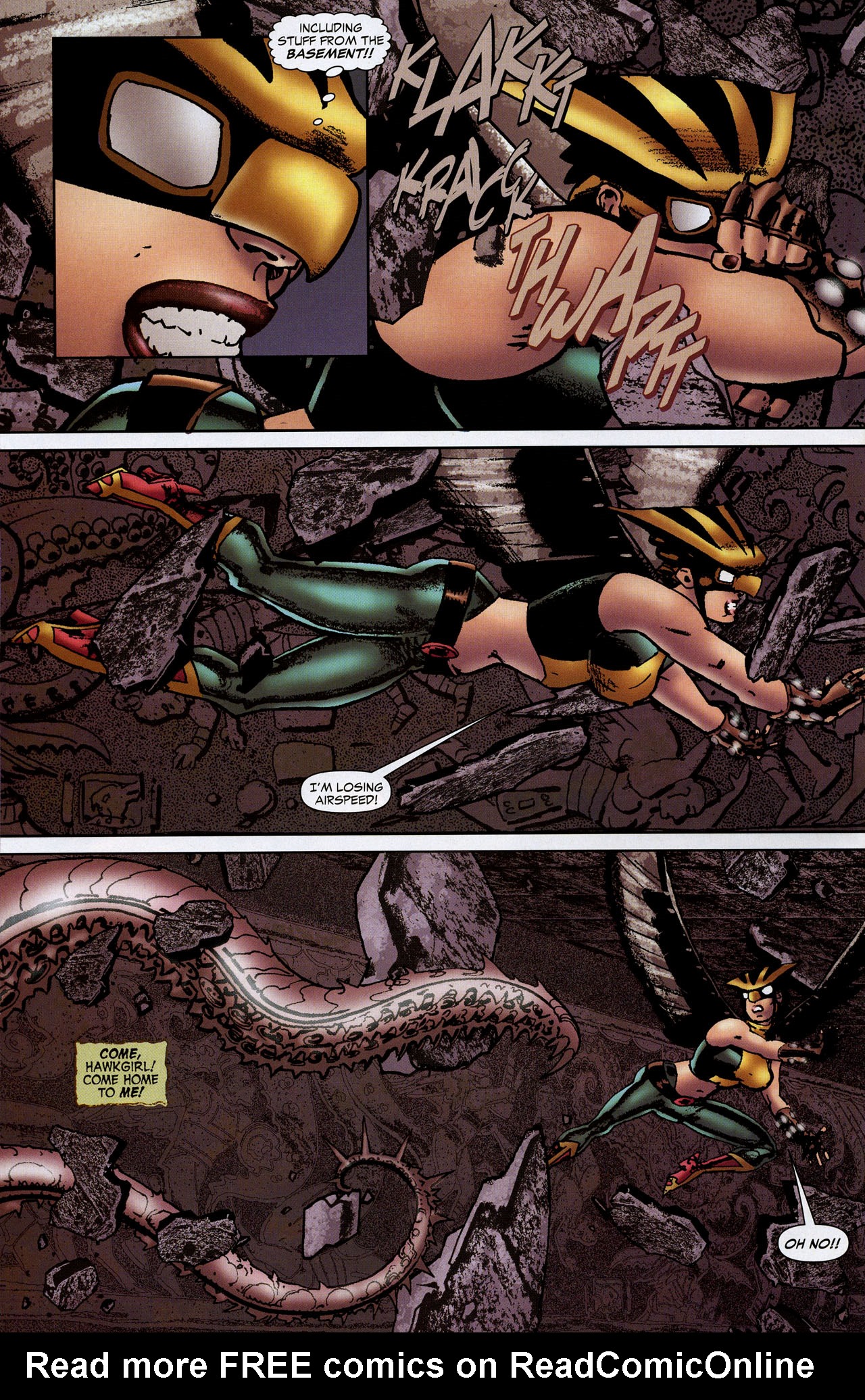 Read online Hawkgirl comic -  Issue #56 - 18