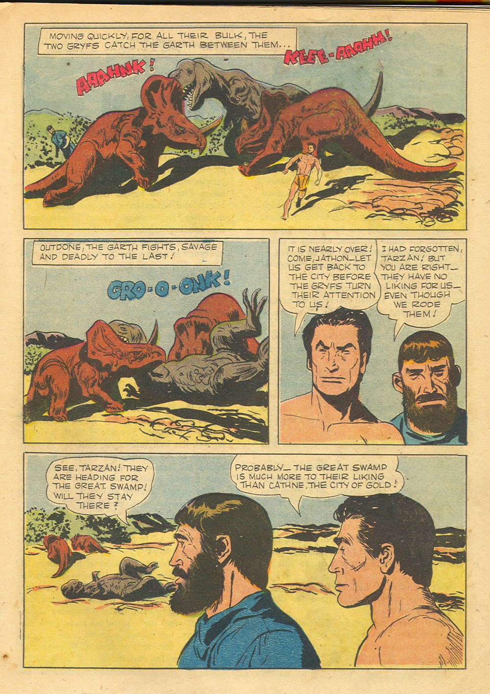 Read online Tarzan (1948) comic -  Issue #97 - 17
