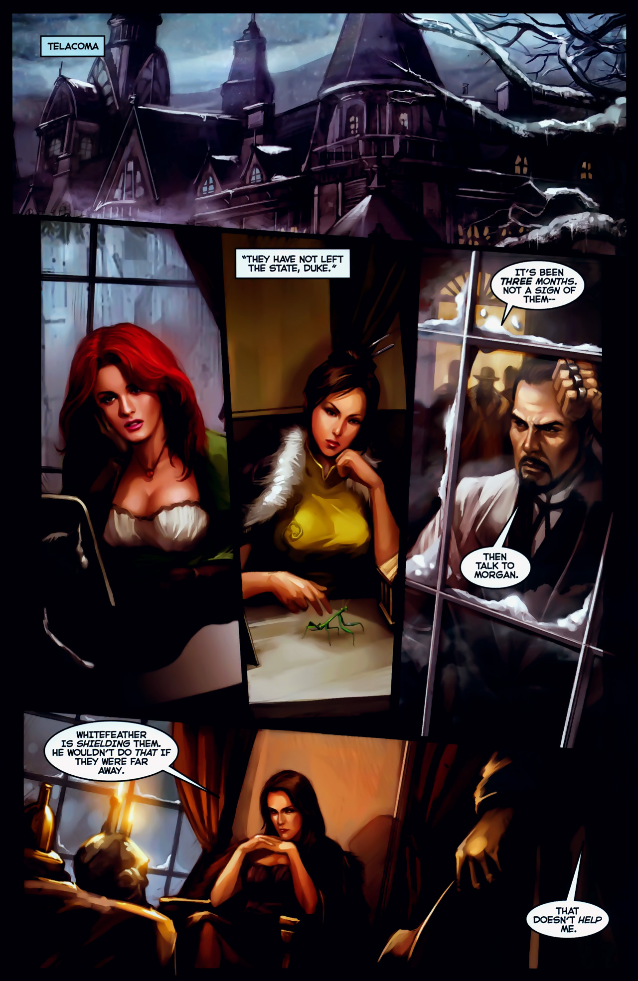 Read online Caliber comic -  Issue #3 - 7