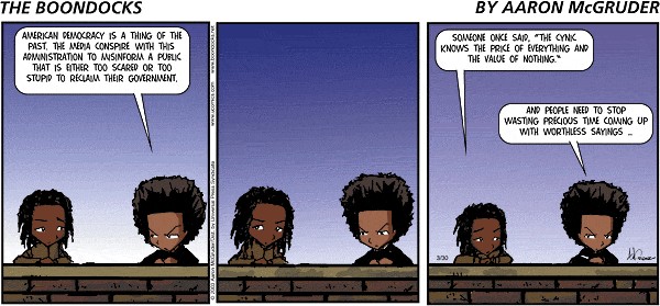 Read online The Boondocks Collection comic -  Issue # Year 2003 - 89