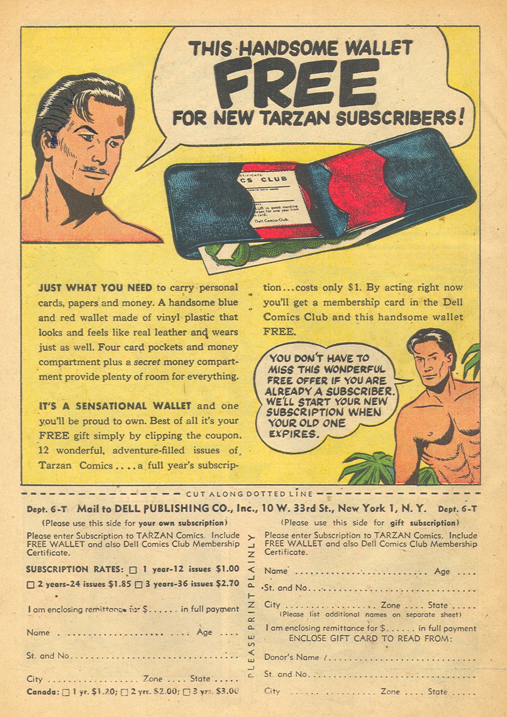 Read online Tarzan (1948) comic -  Issue #57 - 50