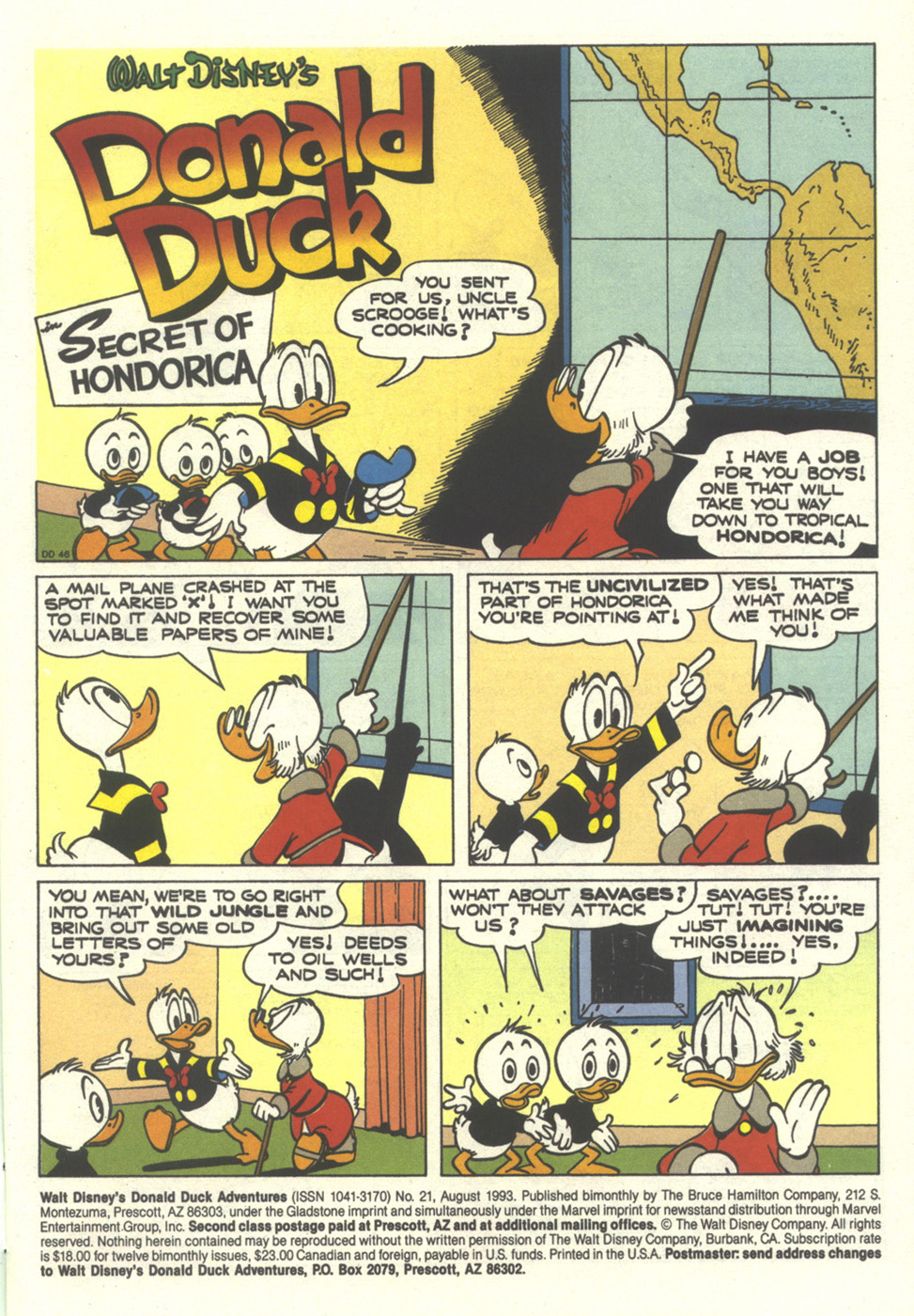 Read online Walt Disney's Donald Duck Adventures (1987) comic -  Issue #21 - 3