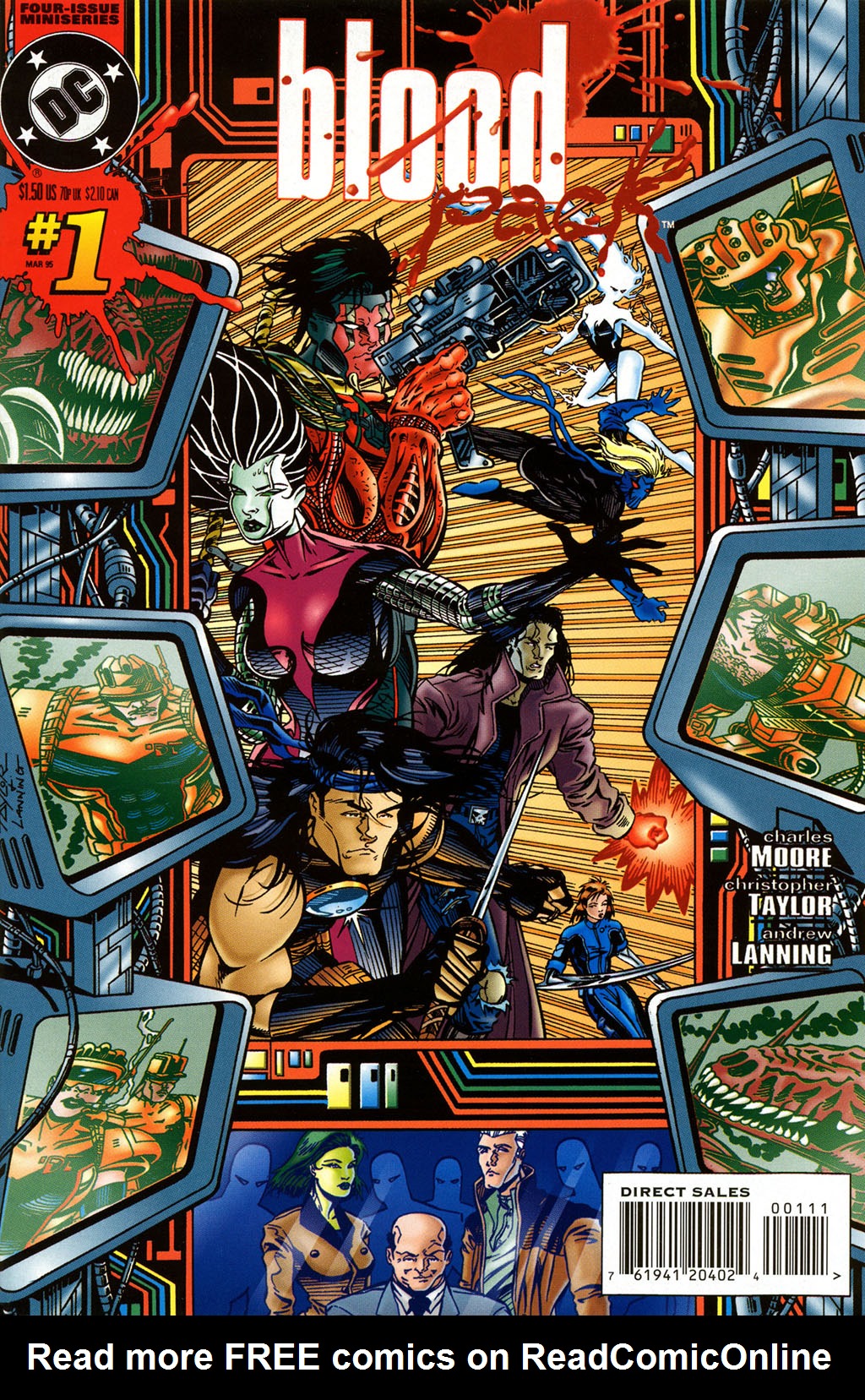 Read online Blood Pack comic -  Issue #1 - 1