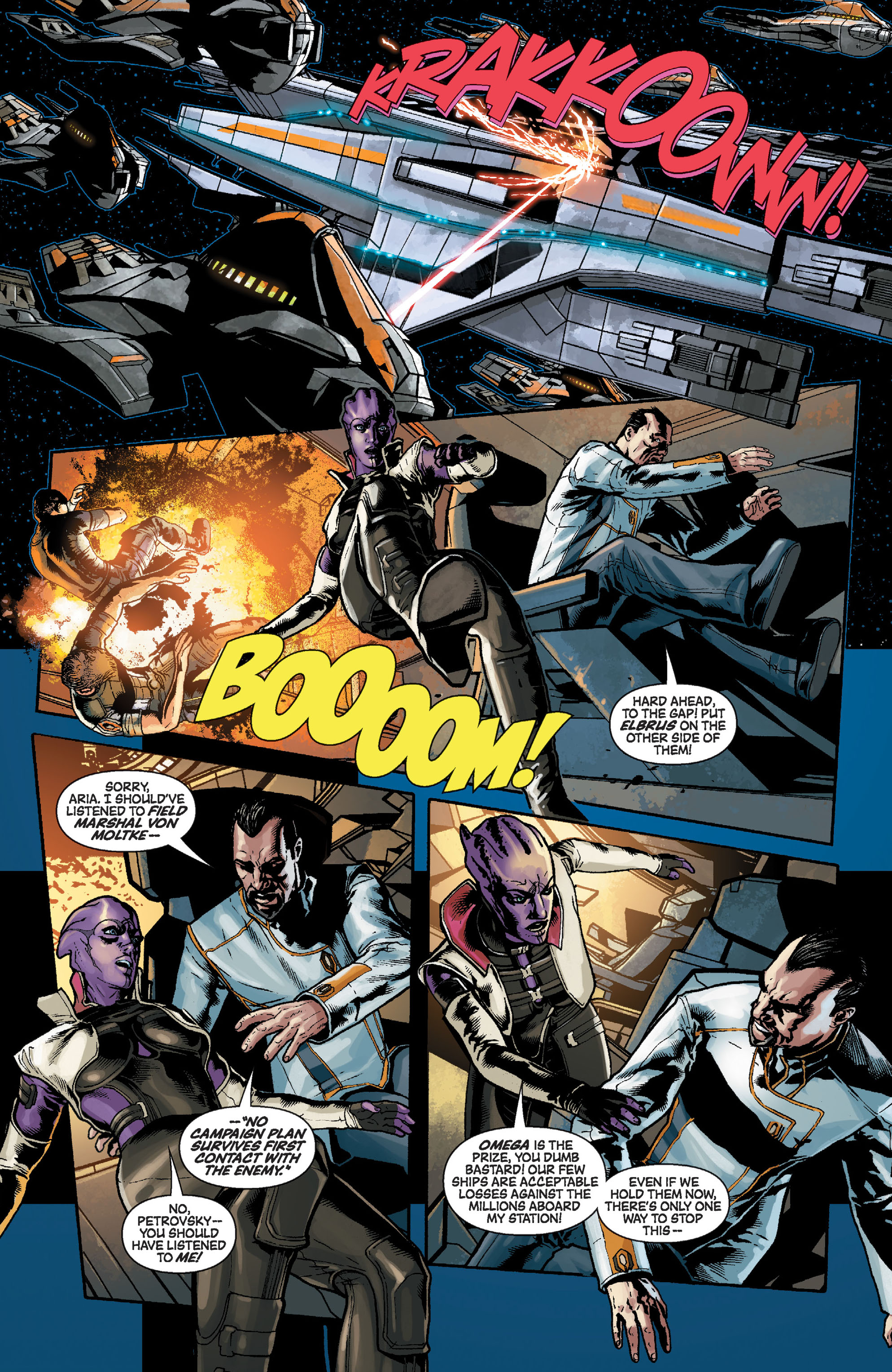 Read online Mass Effect: Invasion comic -  Issue # TPB - 33