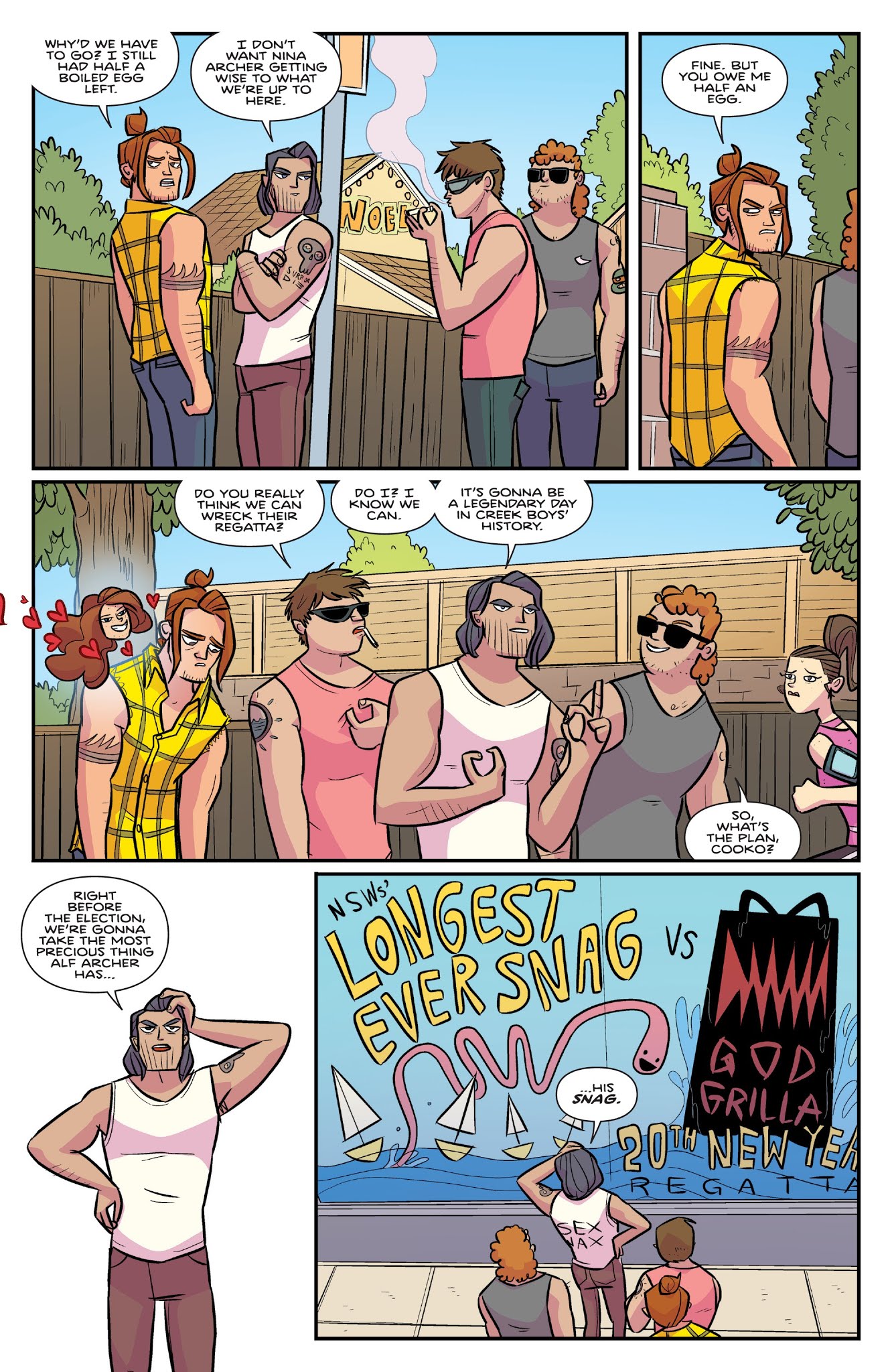 Read online Giant Days: Where Women Glow and Men Plunder comic -  Issue # Full - 22
