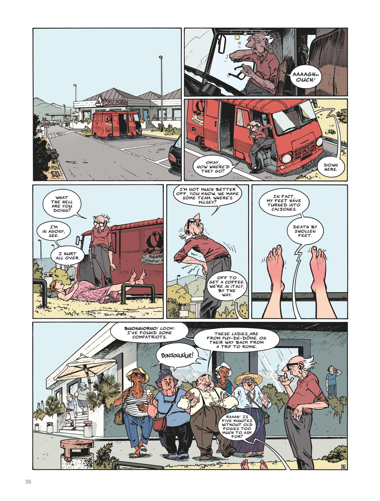 Read online The Old Geezers comic -  Issue #1 - 36