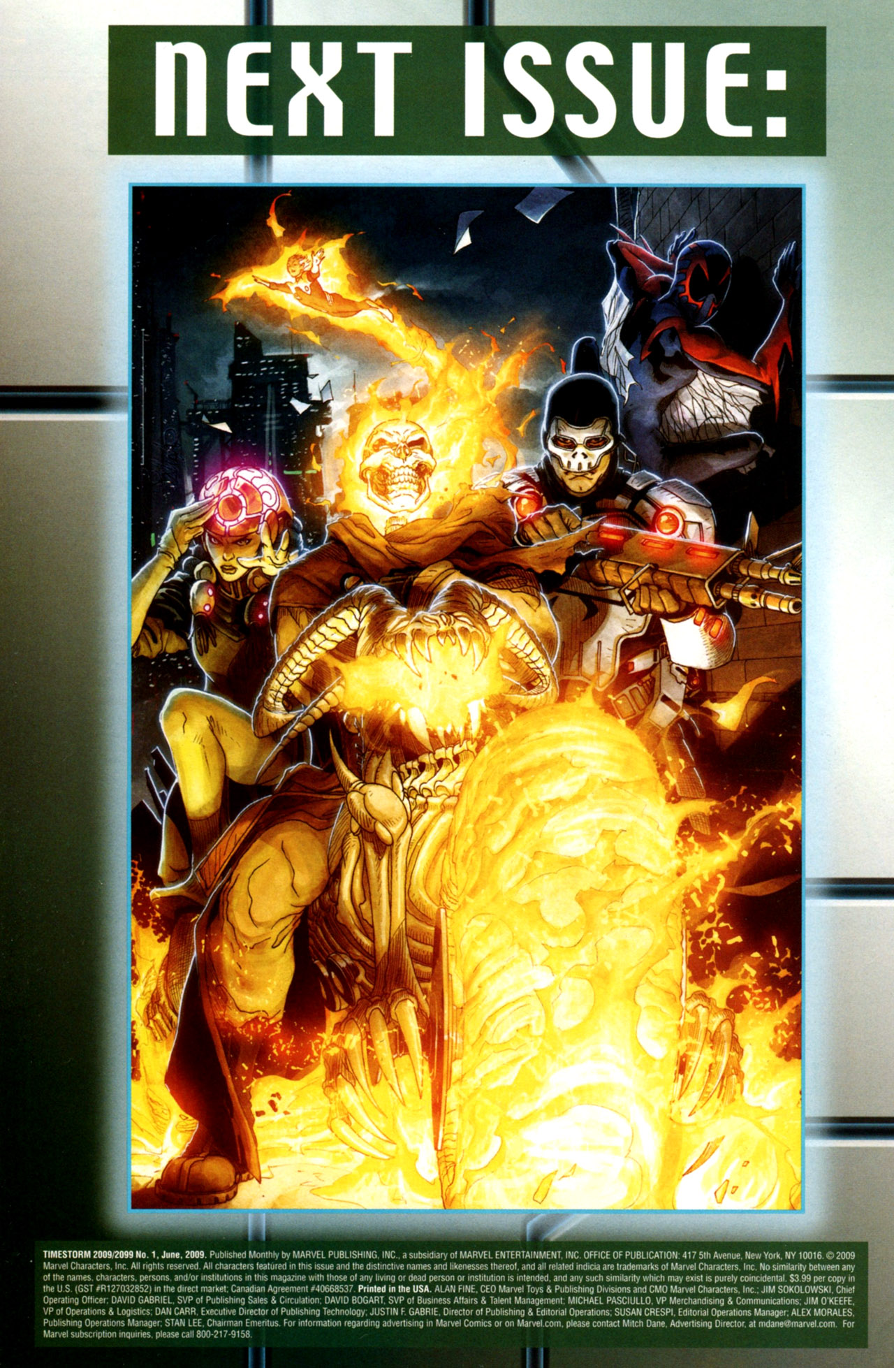 Read online Timestorm 2009/2099 comic -  Issue #1 - 29