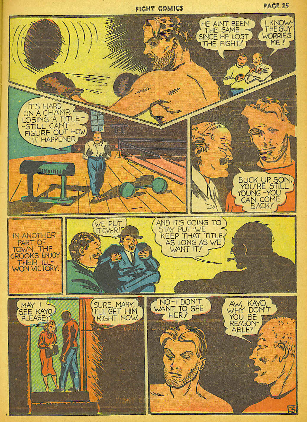 Read online Fight Comics comic -  Issue #2 - 27