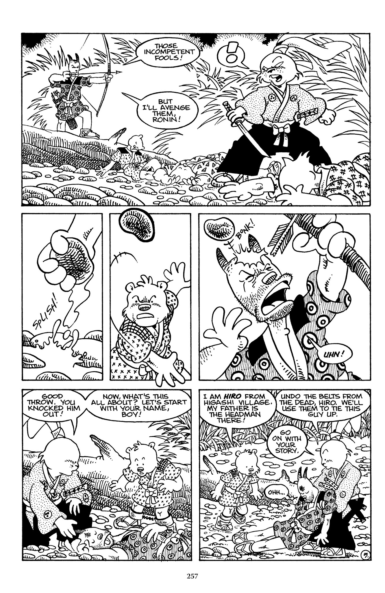 Read online The Usagi Yojimbo Saga comic -  Issue # TPB 1 - 252