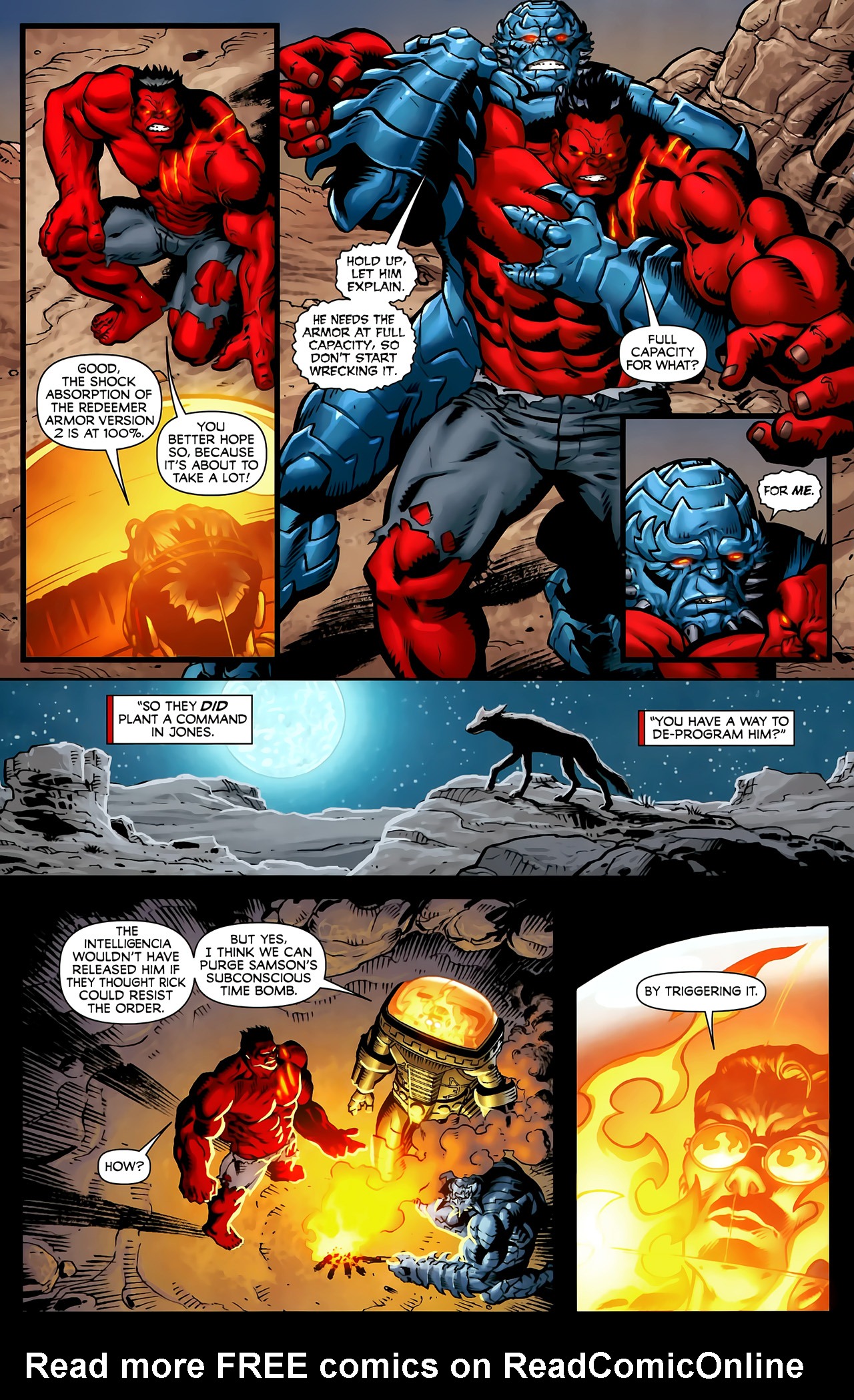Read online Fall of the Hulks: Red Hulk comic -  Issue #3 - 14