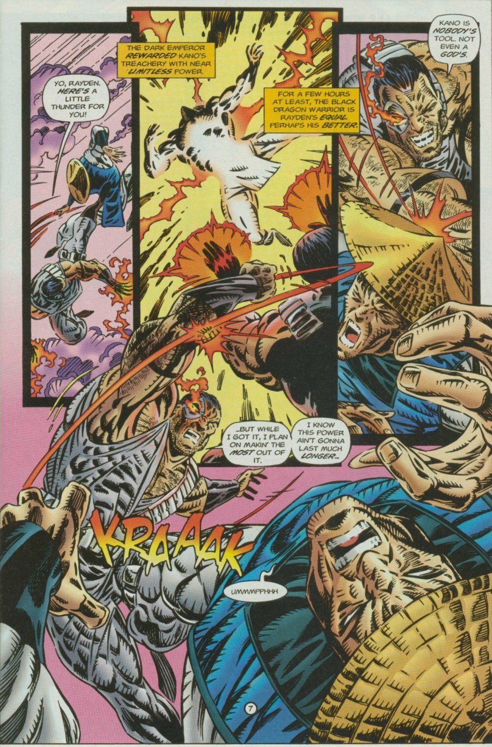 Read online Mortal Kombat: Rayden & Kano comic -  Issue #3 - 9