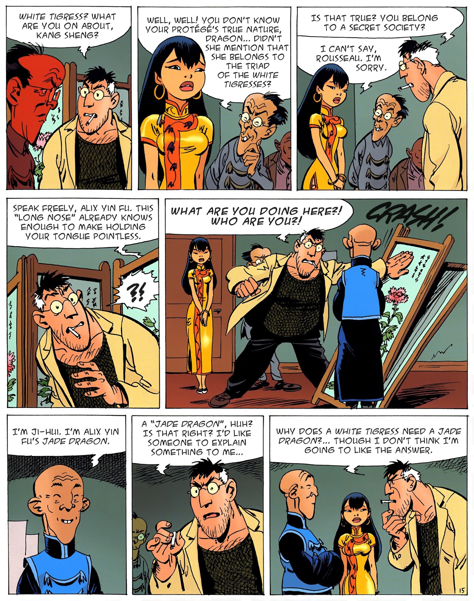 Read online Tigresse Blanche comic -  Issue #5 - 17